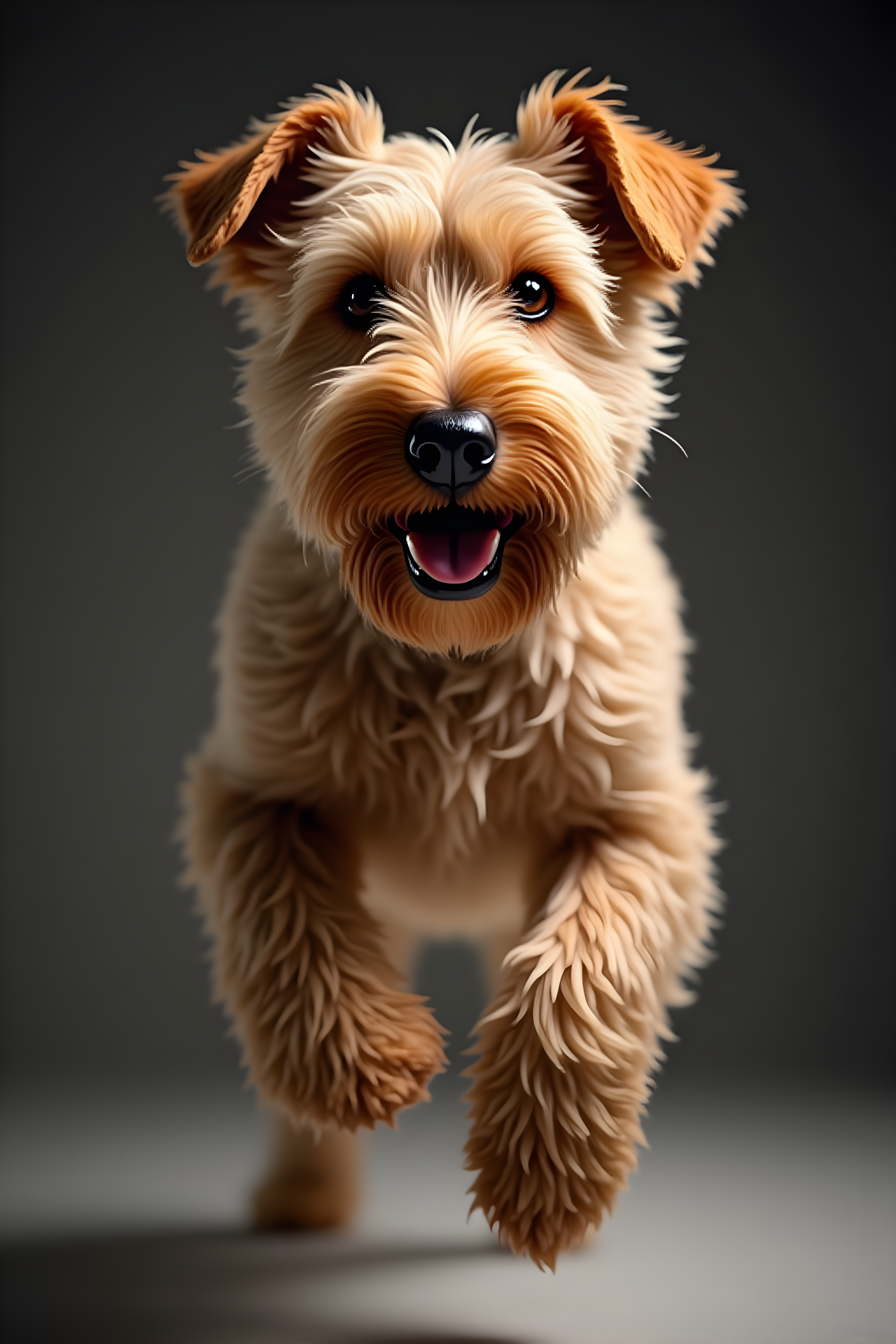 Soft Coated Wheaten Terrier — Realistic (Emotional)