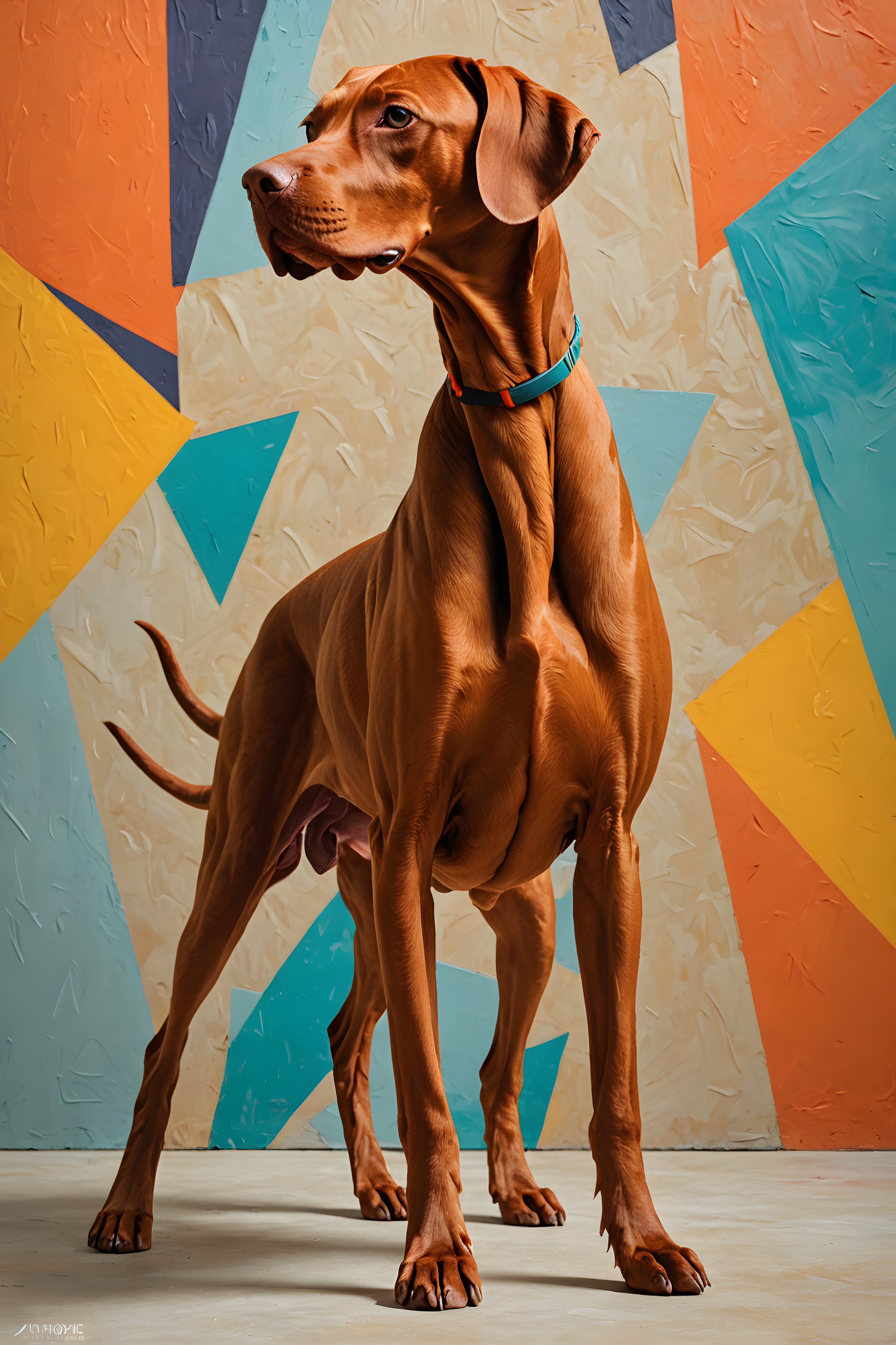 Vizsla — Abstract (Motivational)