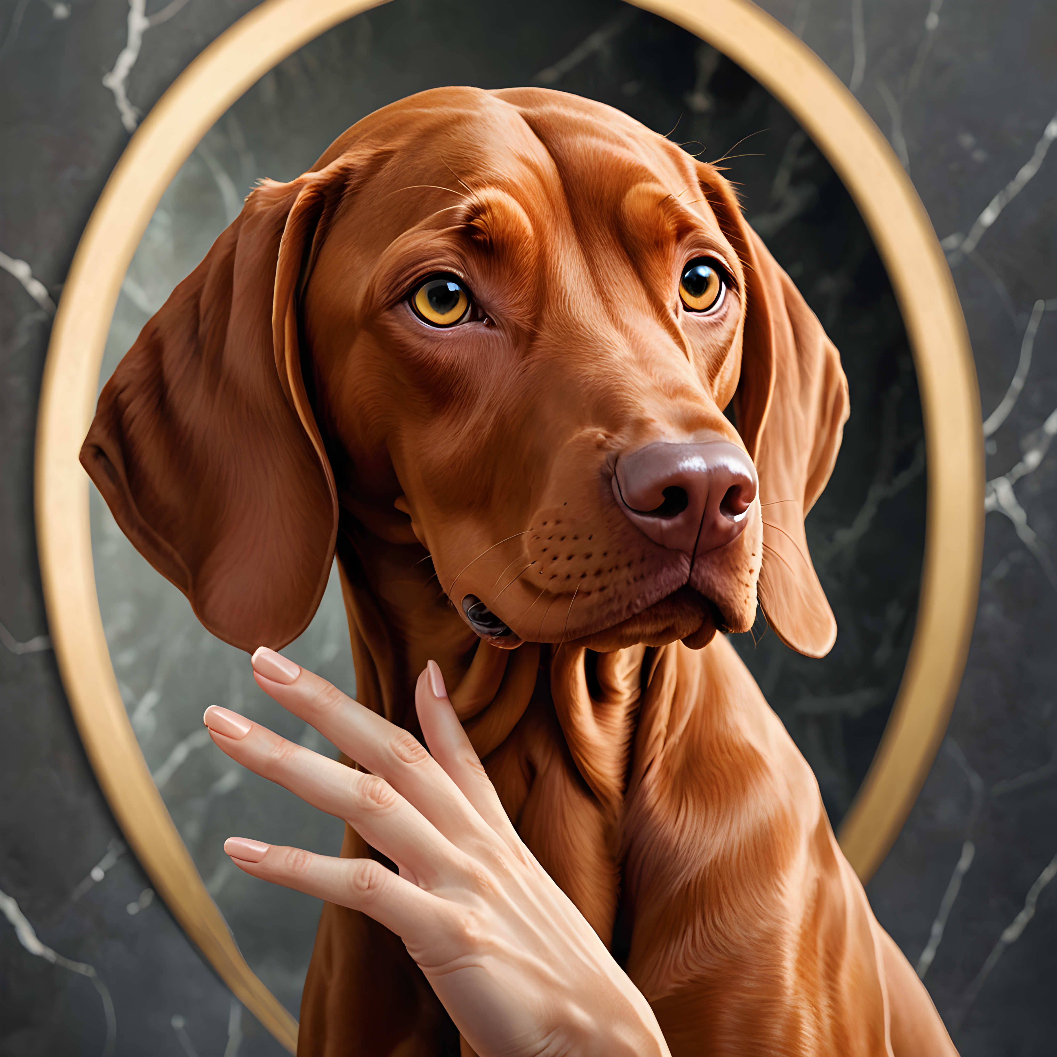 Vizsla — Cartoon / Kawaii (Luxury)