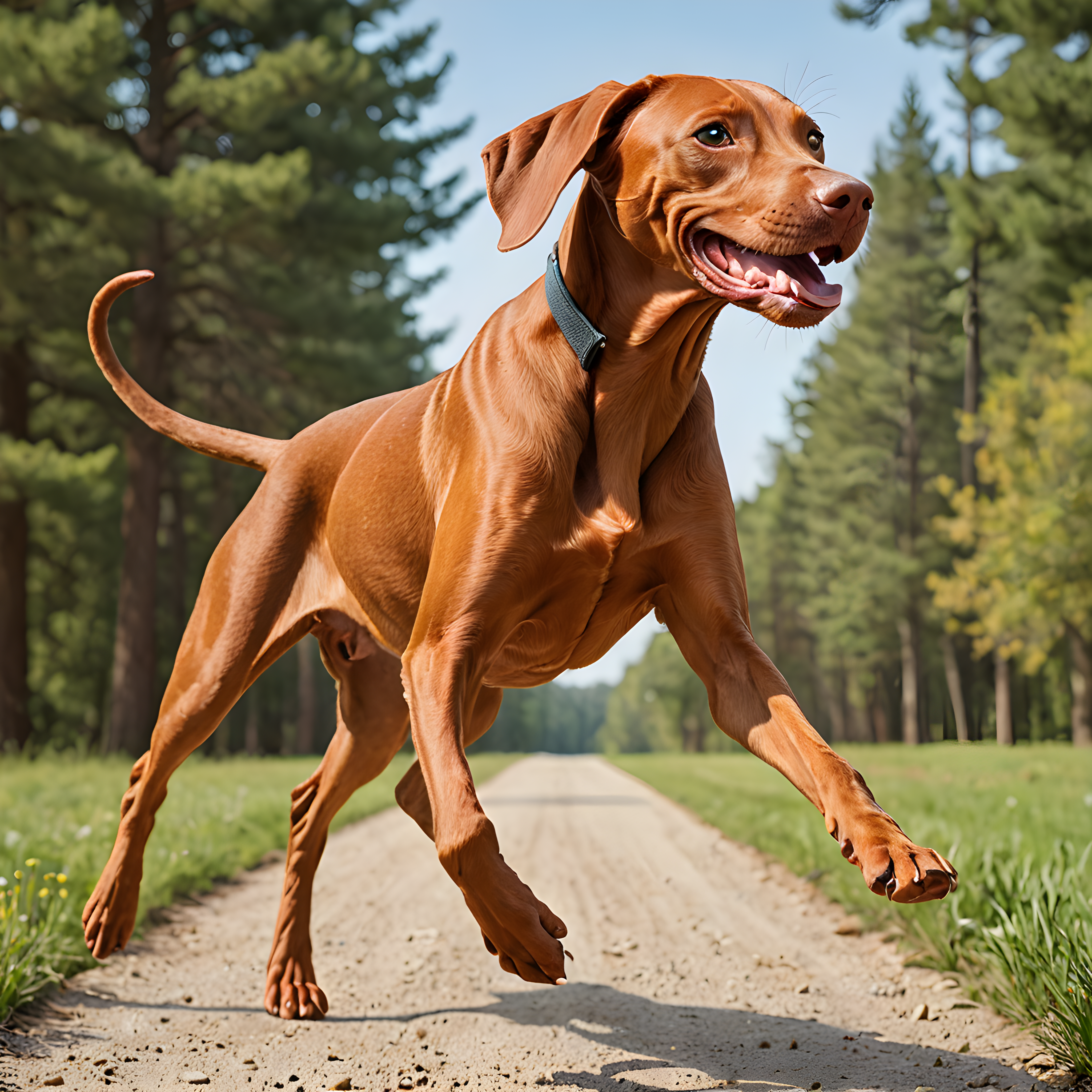 Vizsla — Funny (Happy)