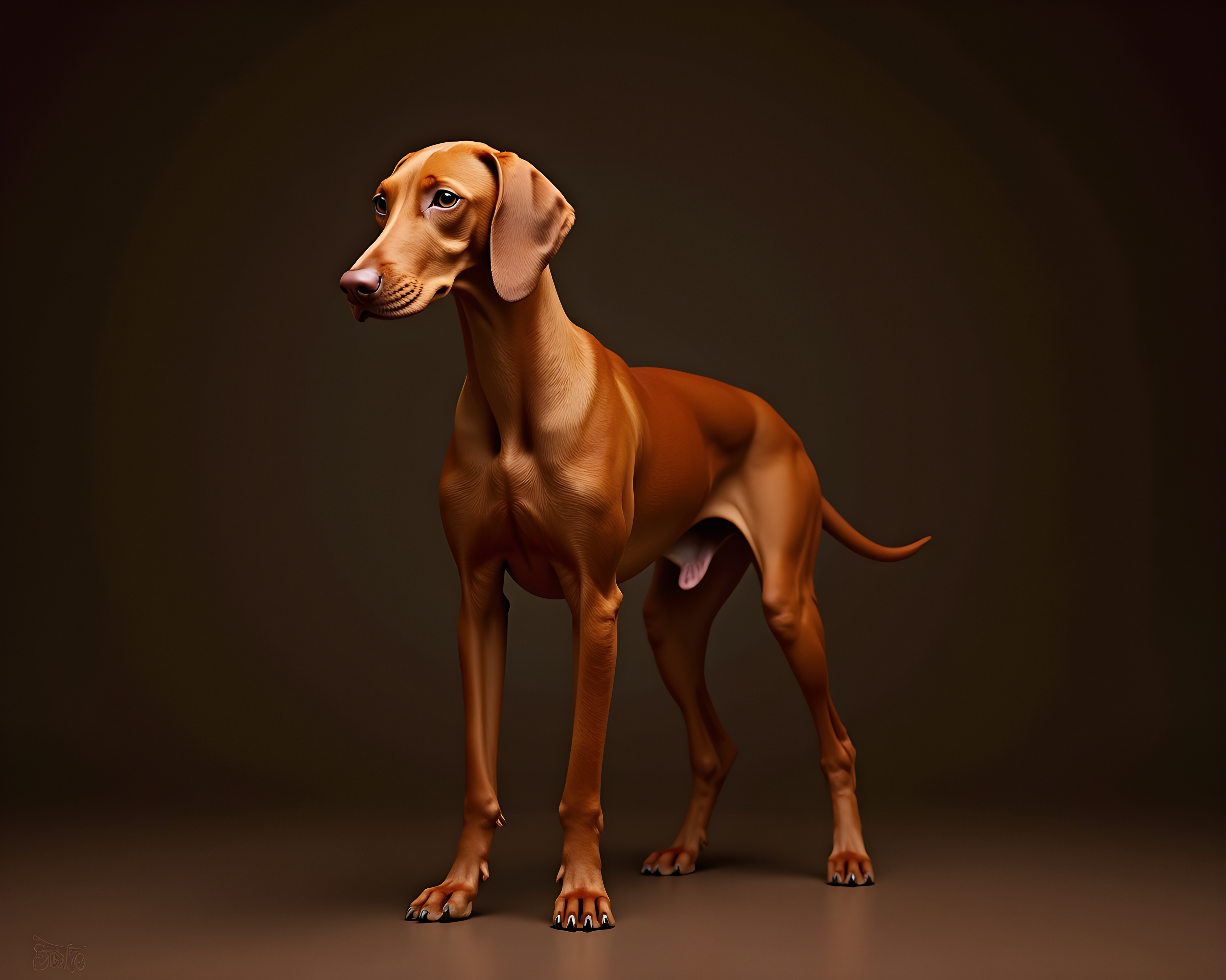 Vizsla — Hyper-Realistic (Luxury)