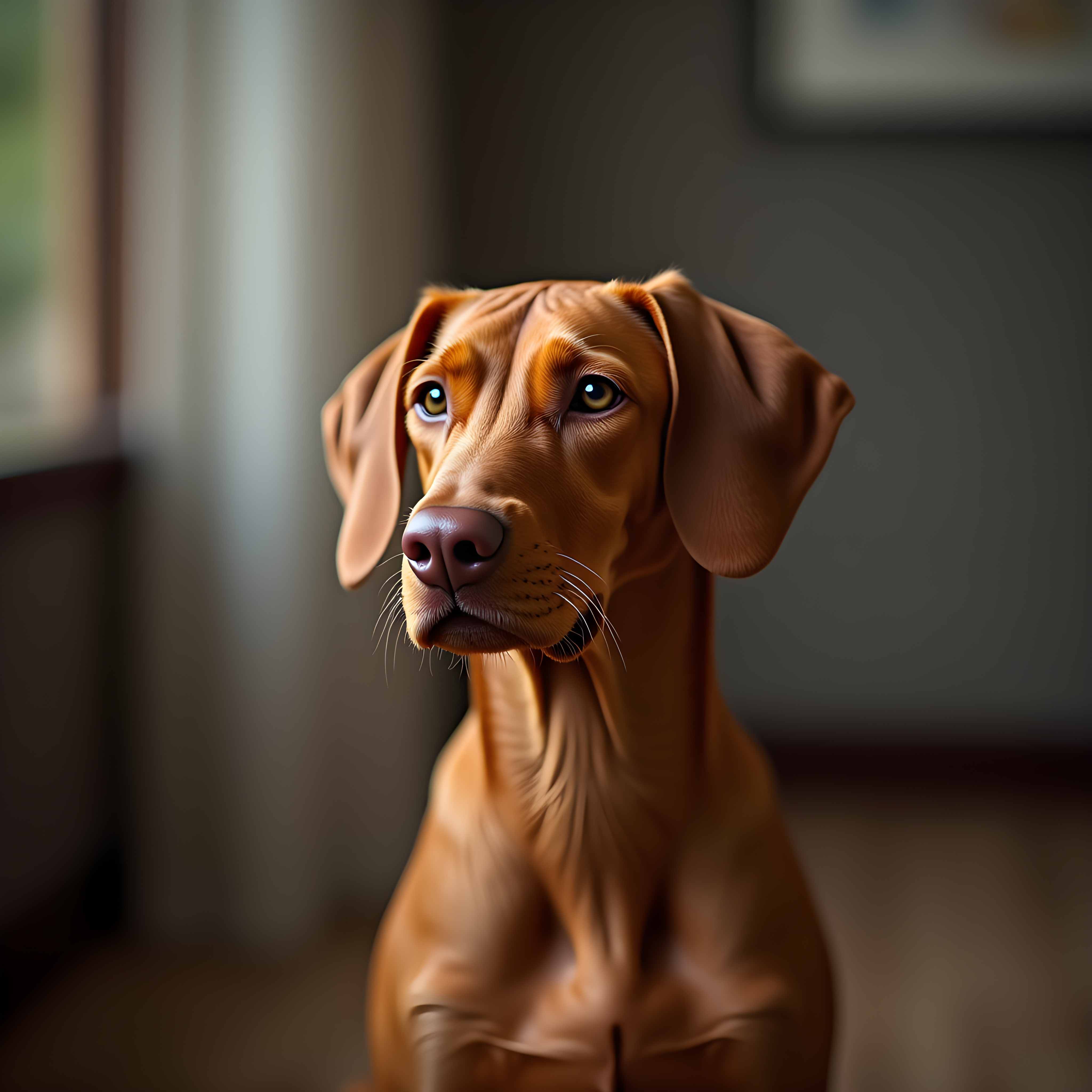 Vizsla — Hyper-Realistic (Motivational)
