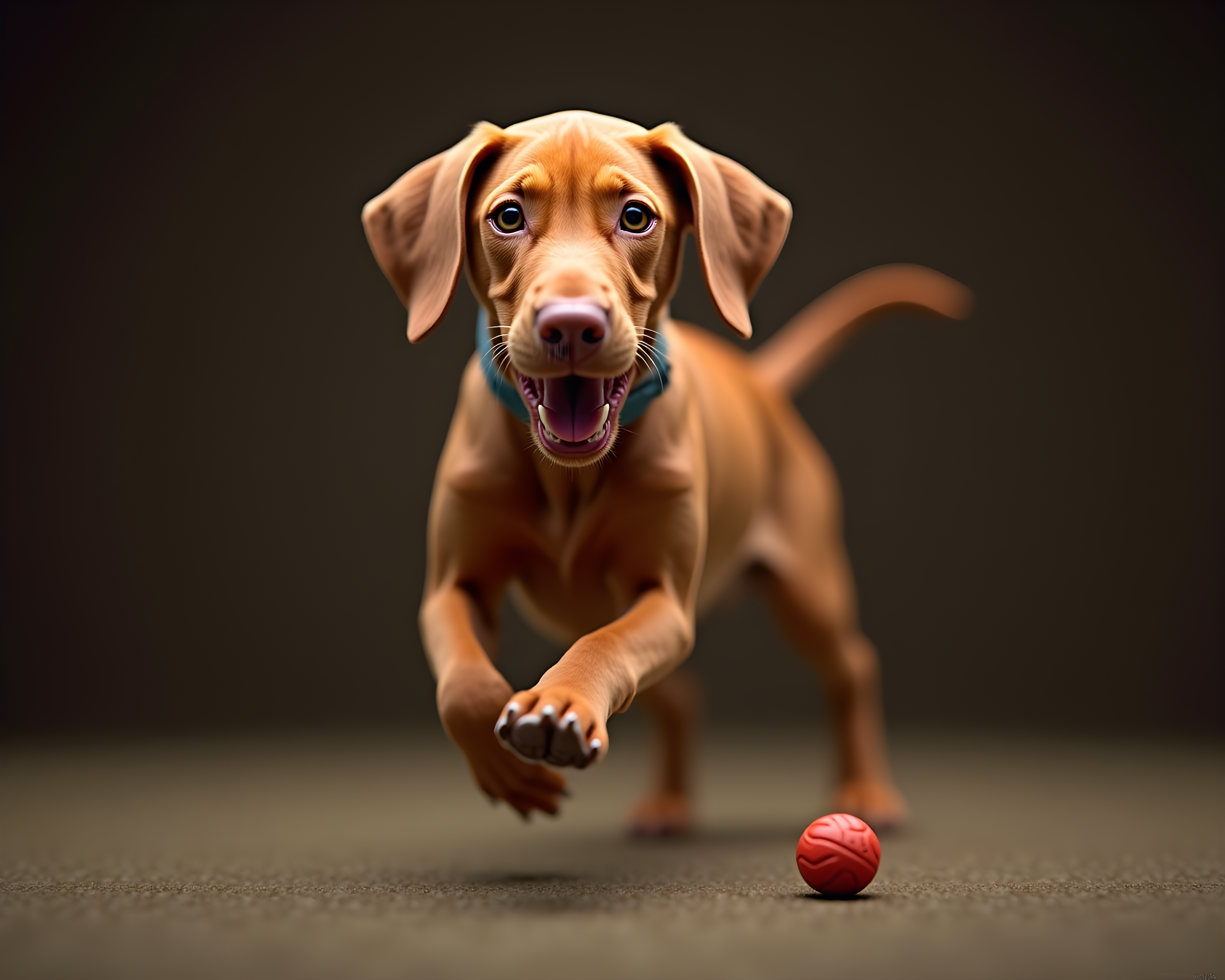 Vizsla — Hyper-Realistic (Playful)