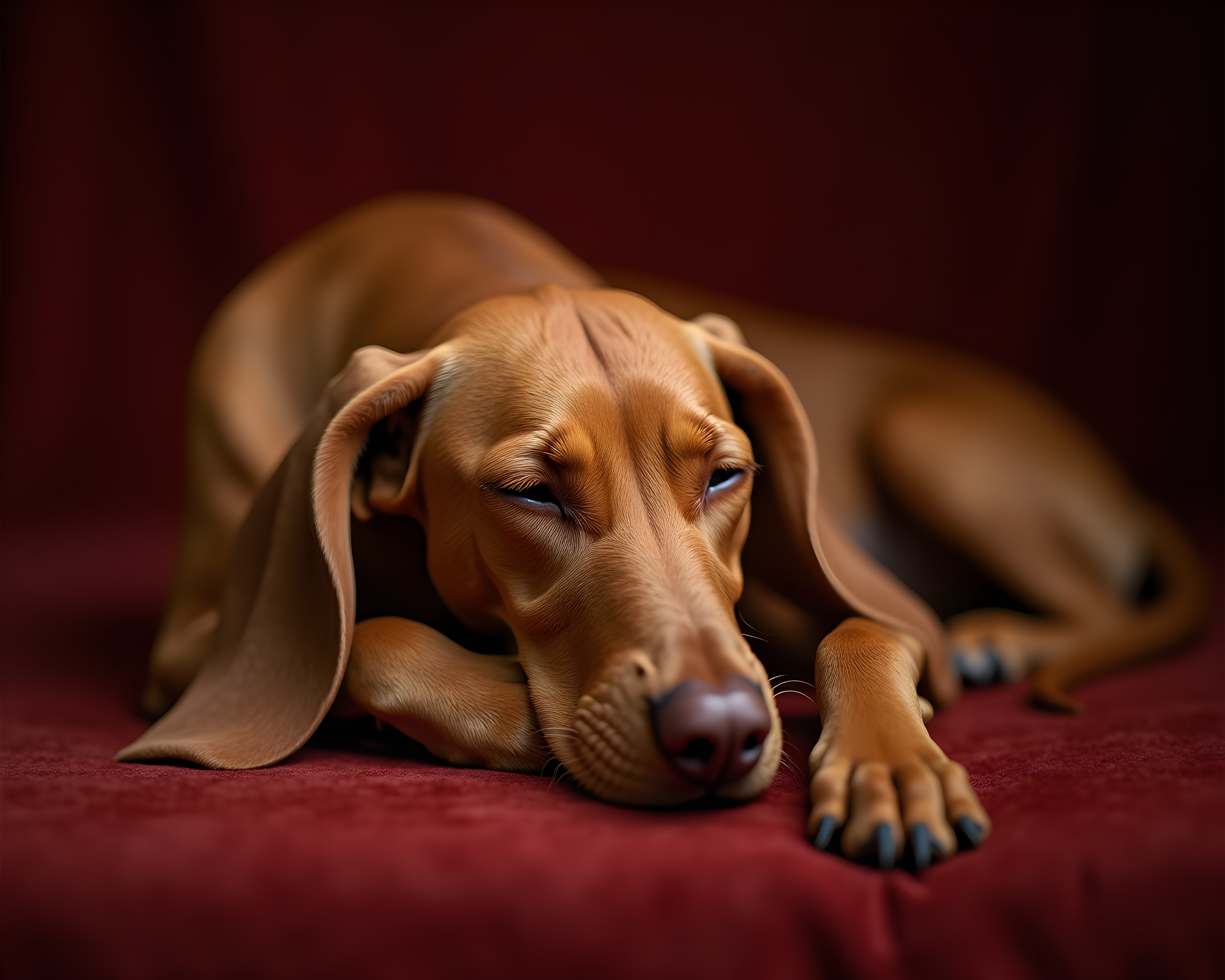 Vizsla — Luxury (Sleepy)