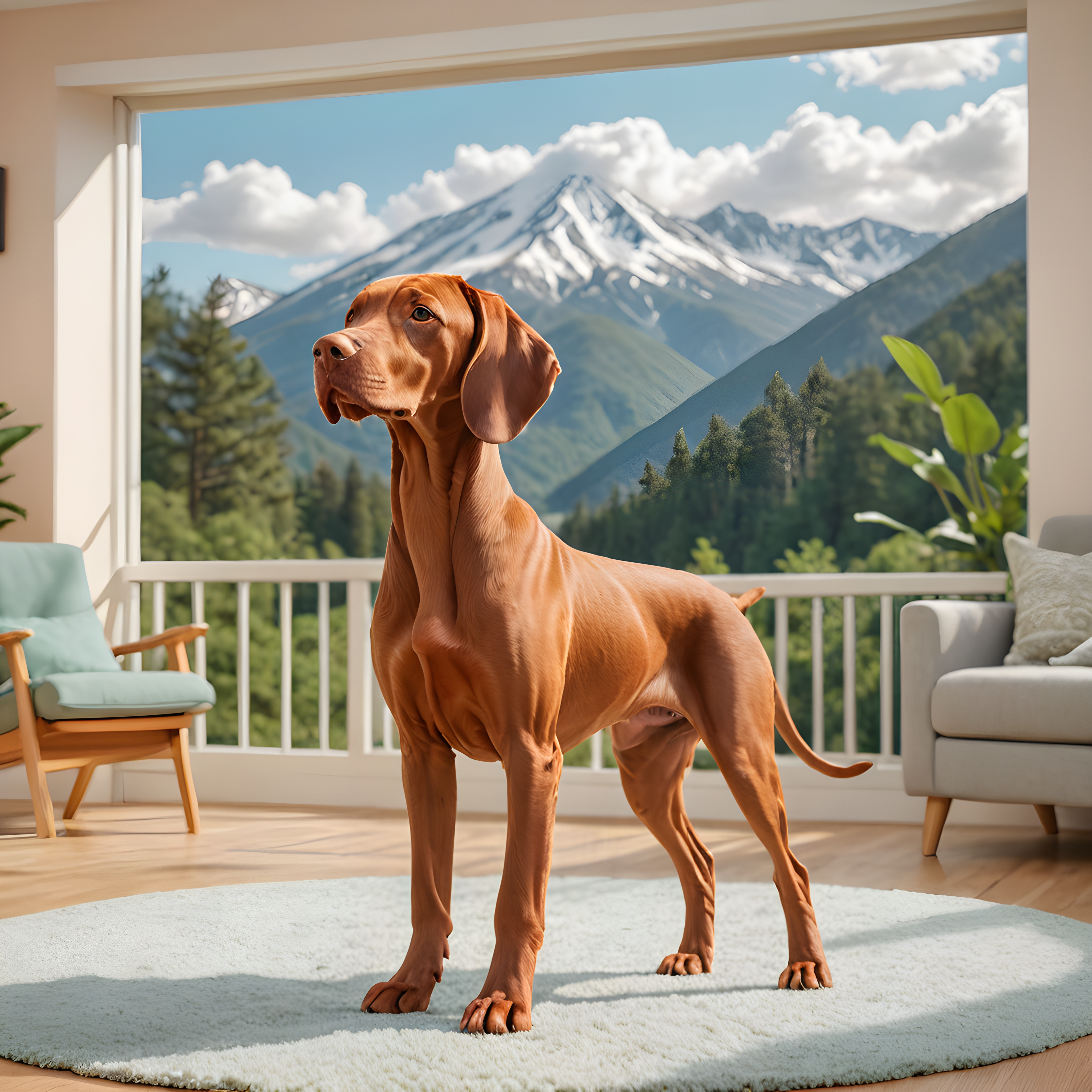Vizsla — Nursery (Energetic)