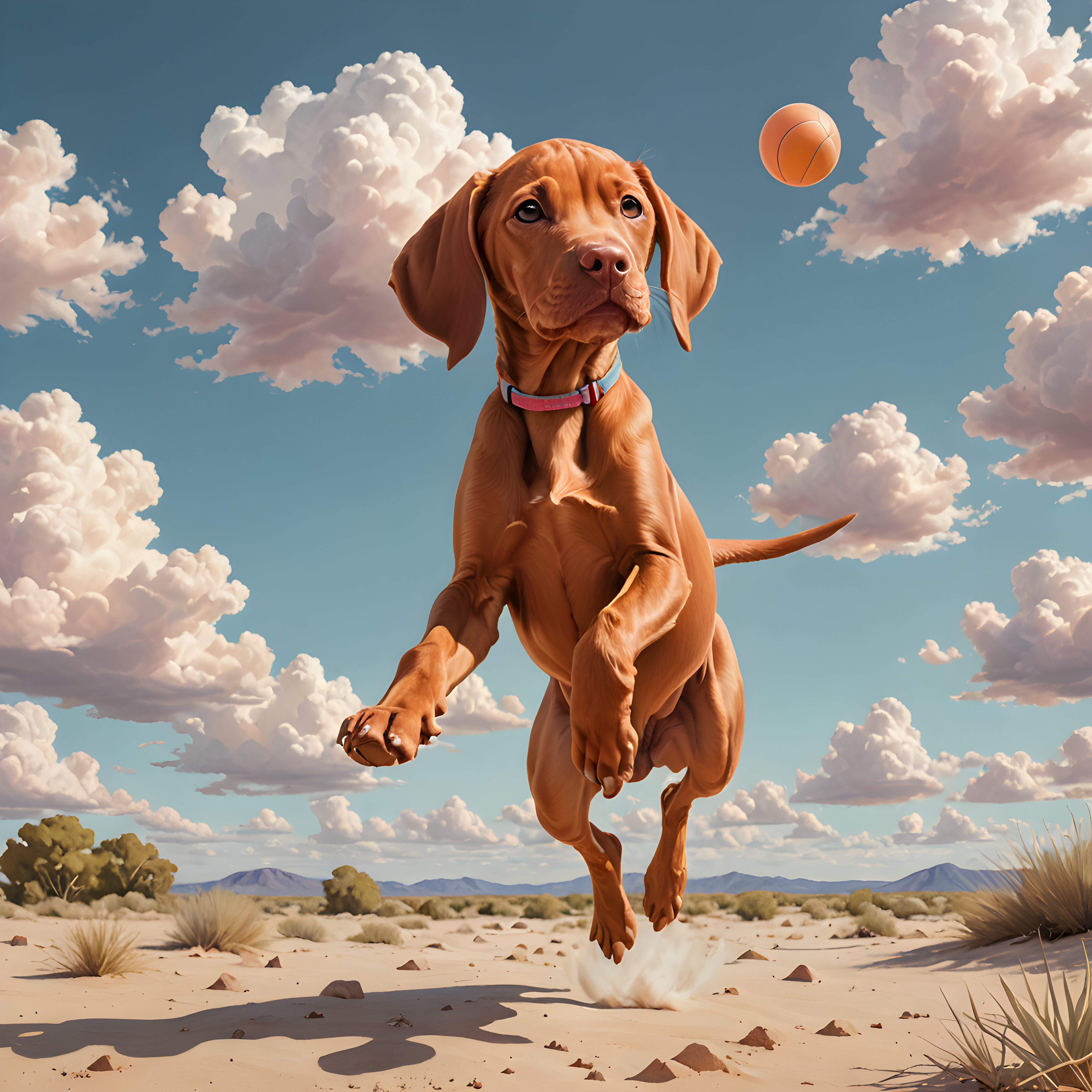 Vizsla — Nursery (Playful)