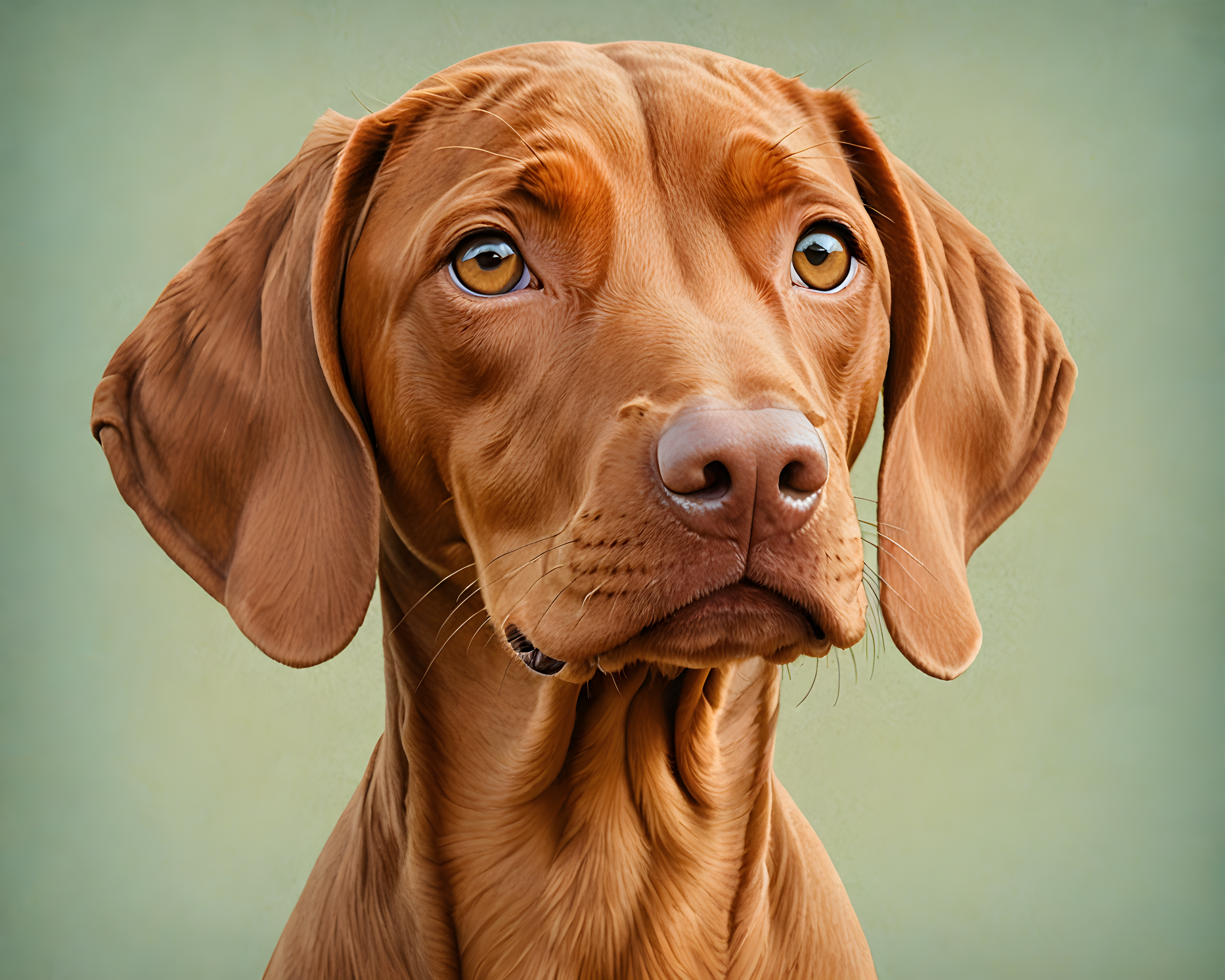 Vizsla — Retro (Cute)