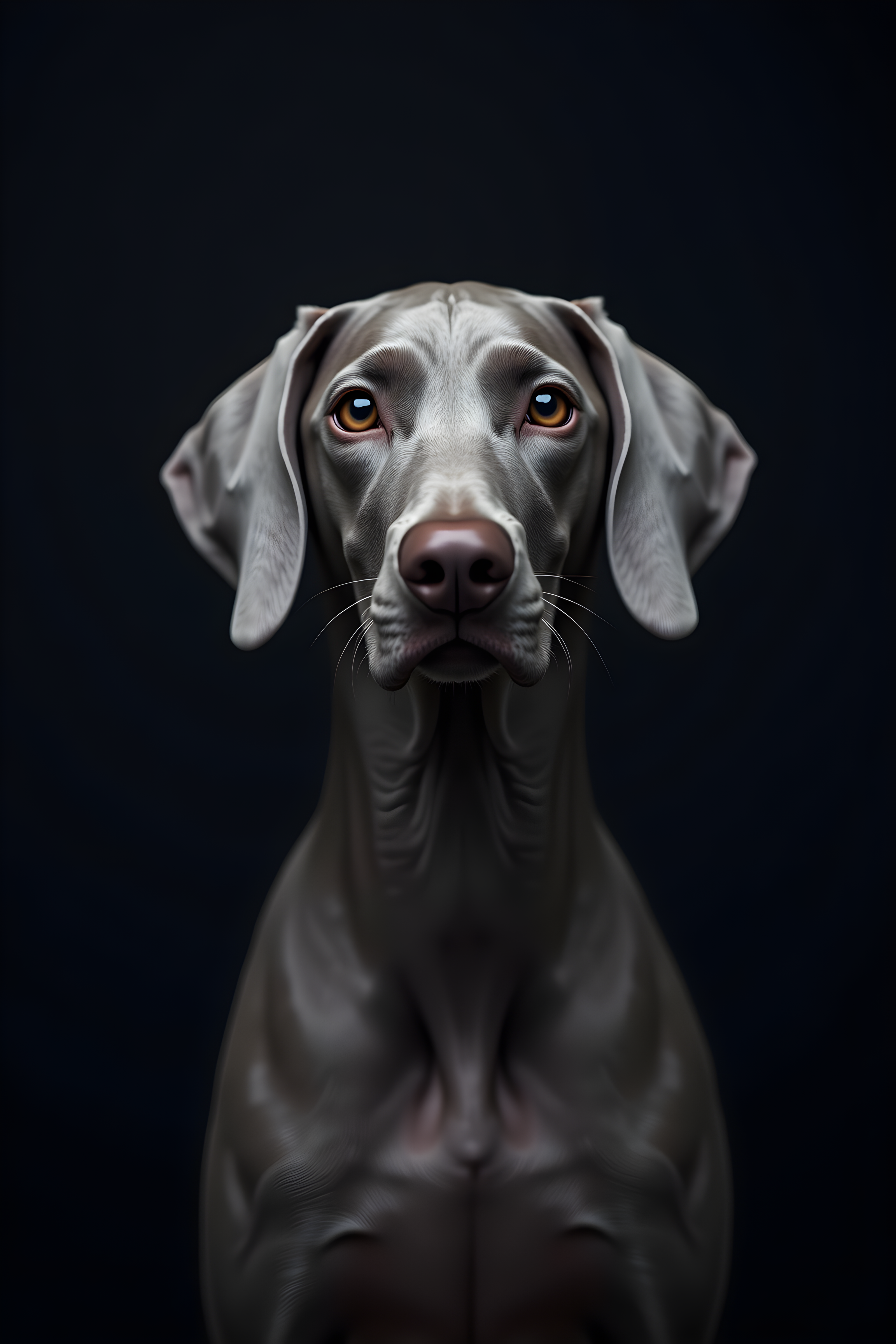 Weimaraner — Hyper-Realistic (Aesthetic)