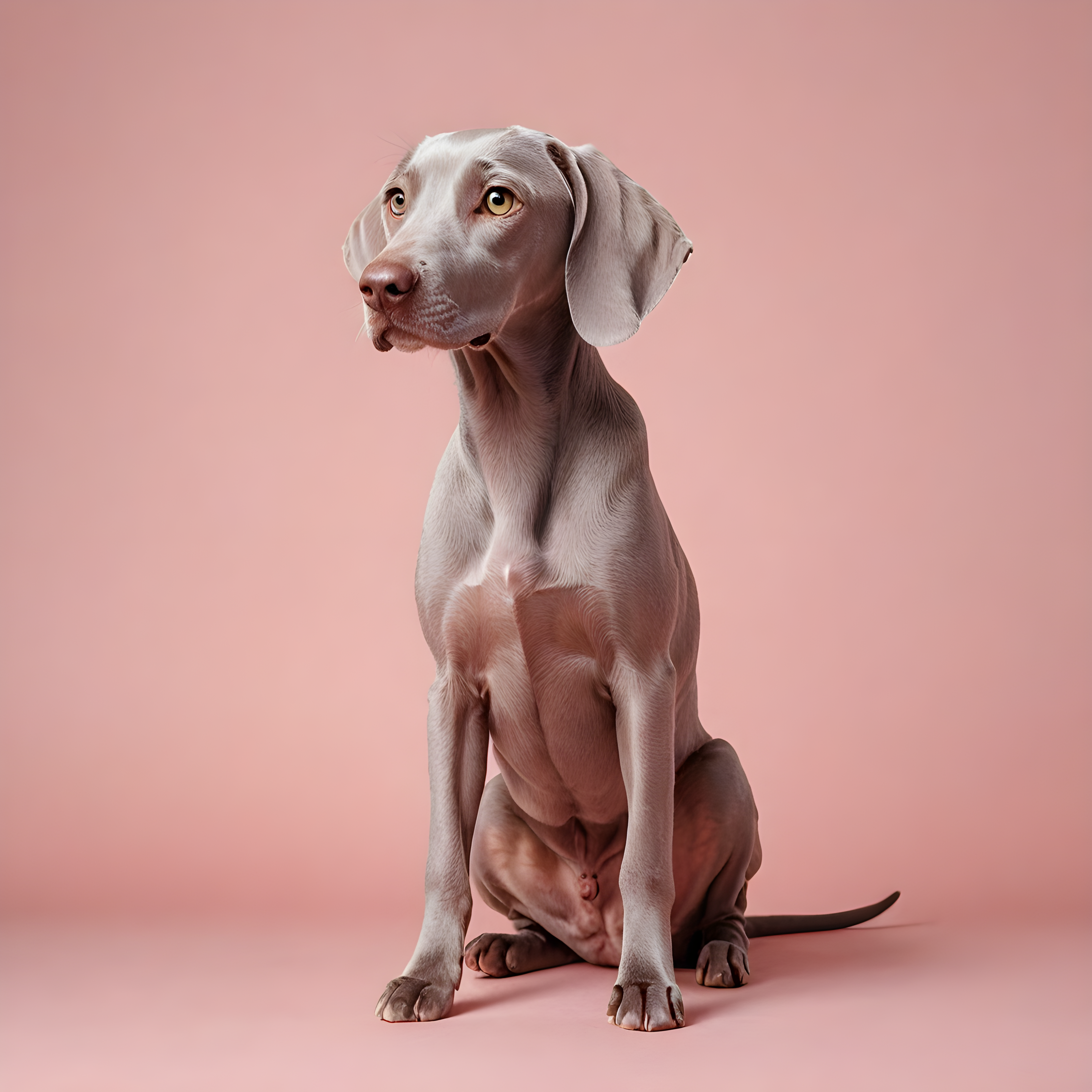 Weimaraner — Modern Aesthetic (Cute)