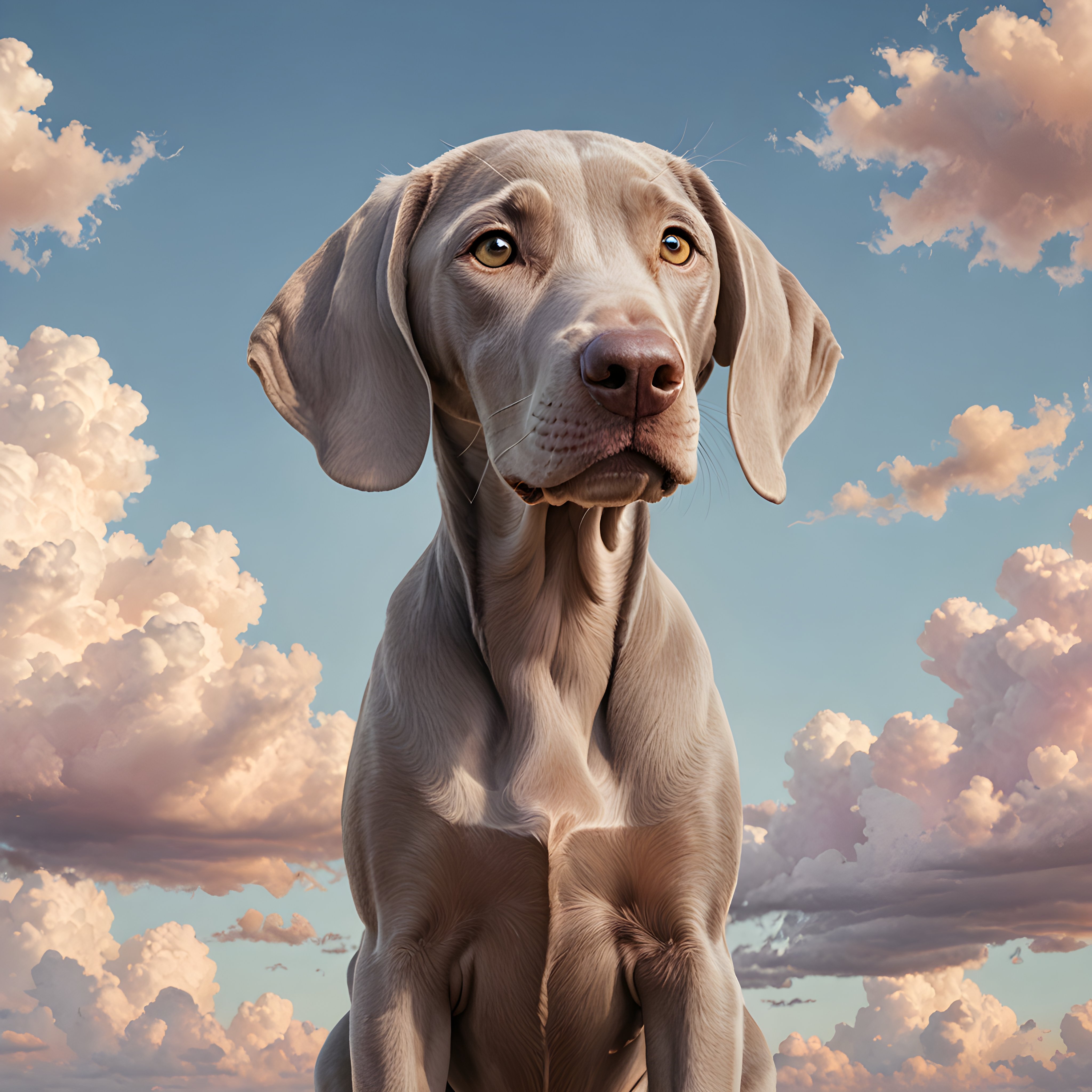 Weimaraner — Nursery (Happy)