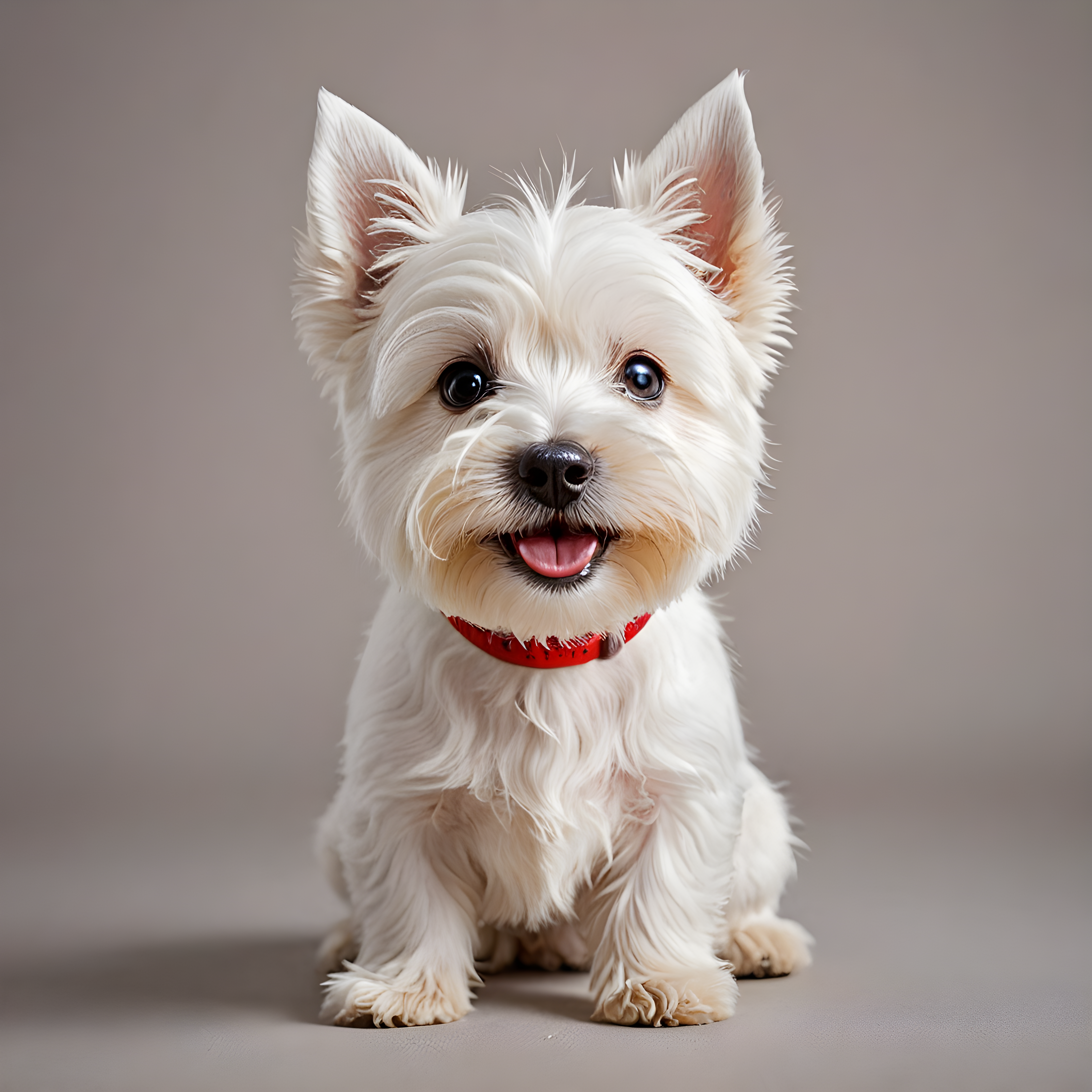 West Highland White Terrier — Cartoon / Kawaii (Playful)