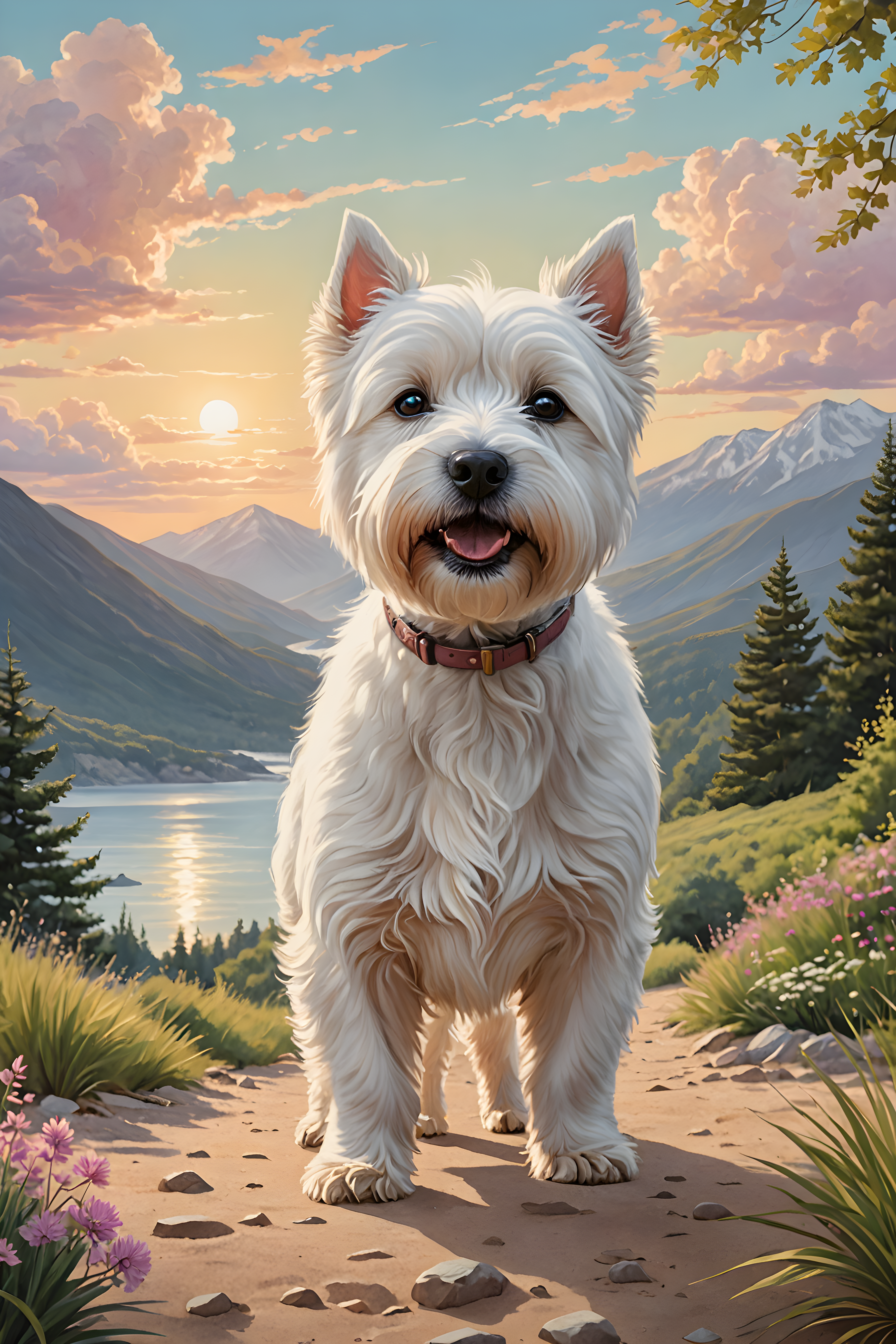 West Highland White Terrier — Nursery (Motivational)