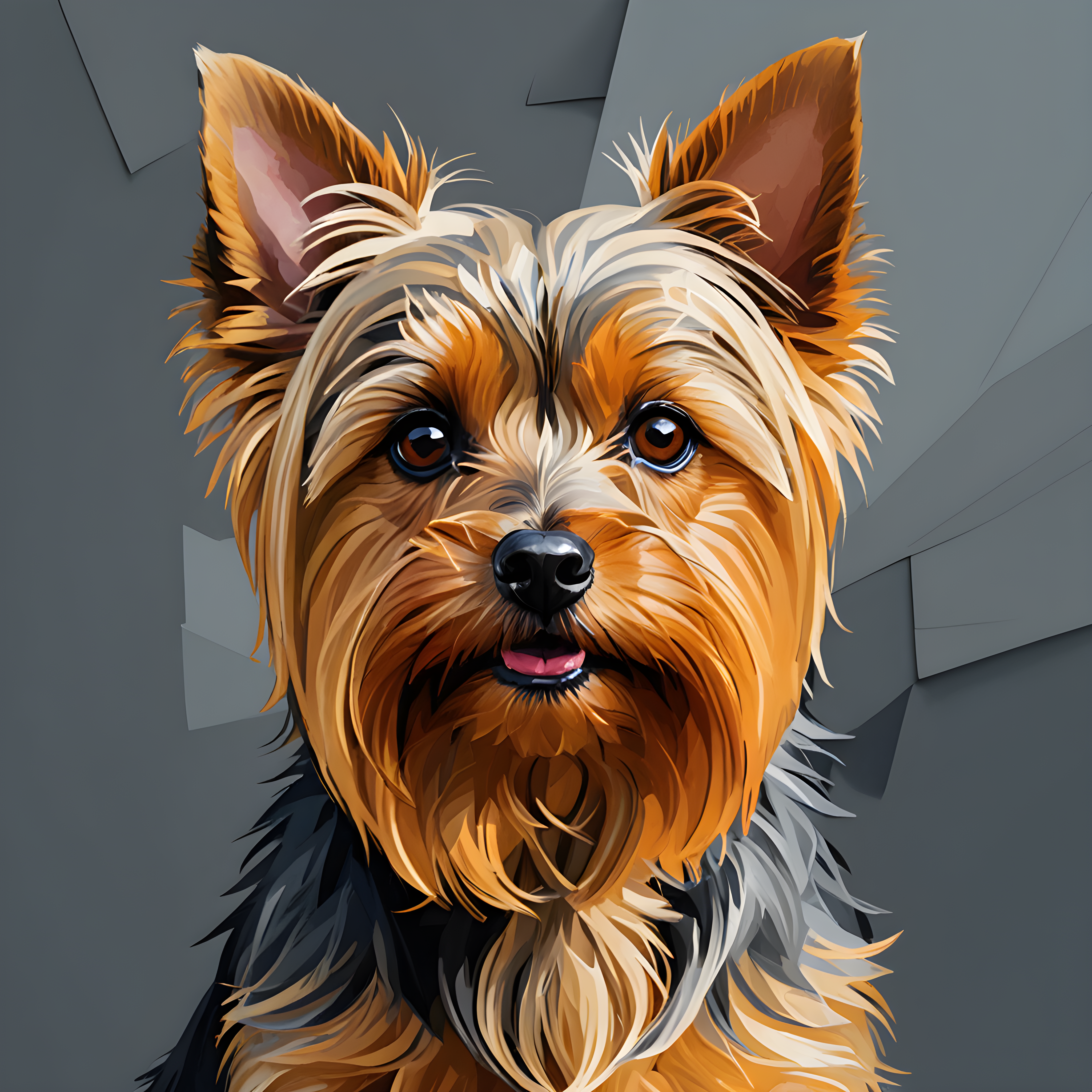 Yorkshire Terrier — Abstract (Aesthetic)