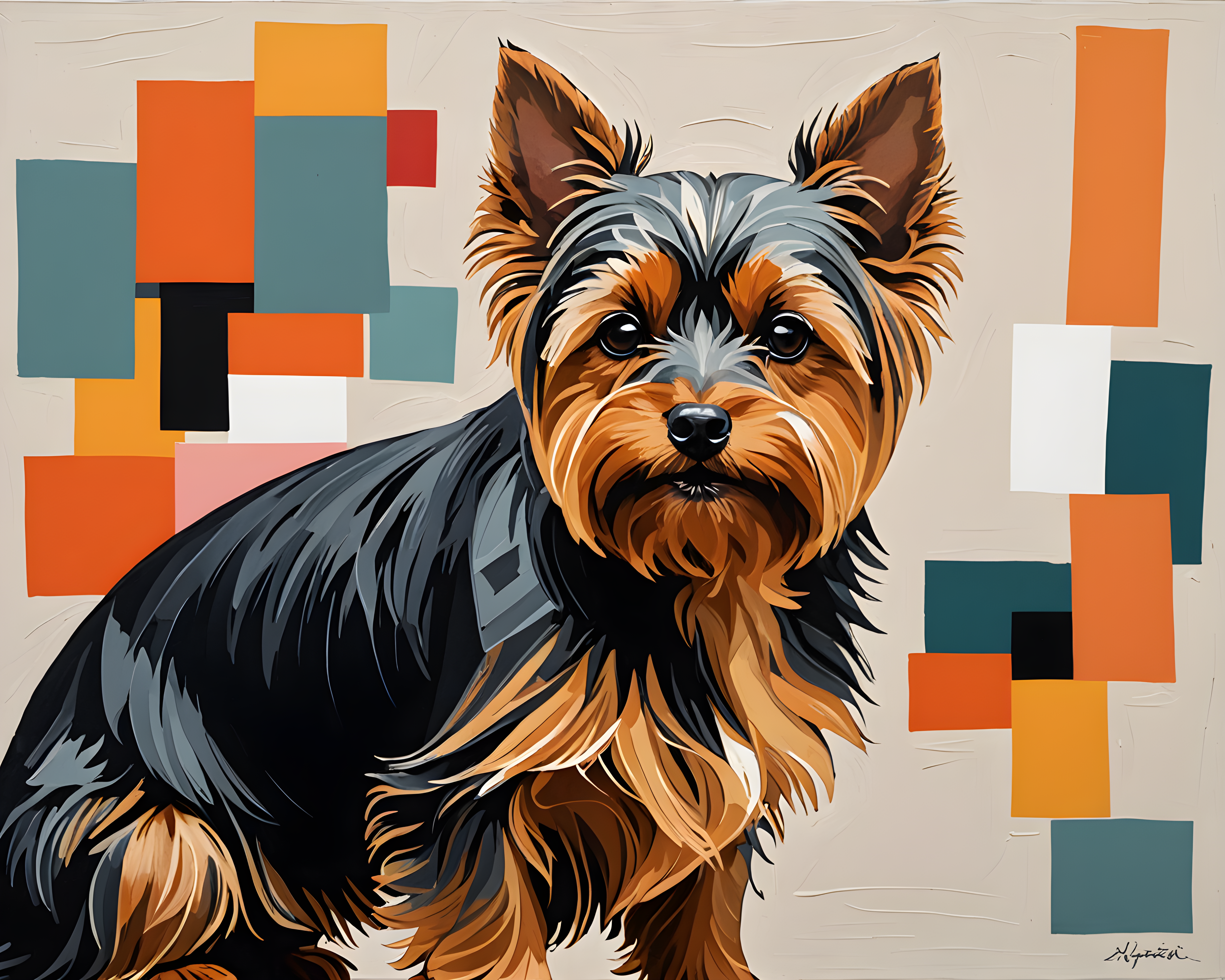 Yorkshire Terrier — Abstract (Aesthetic)