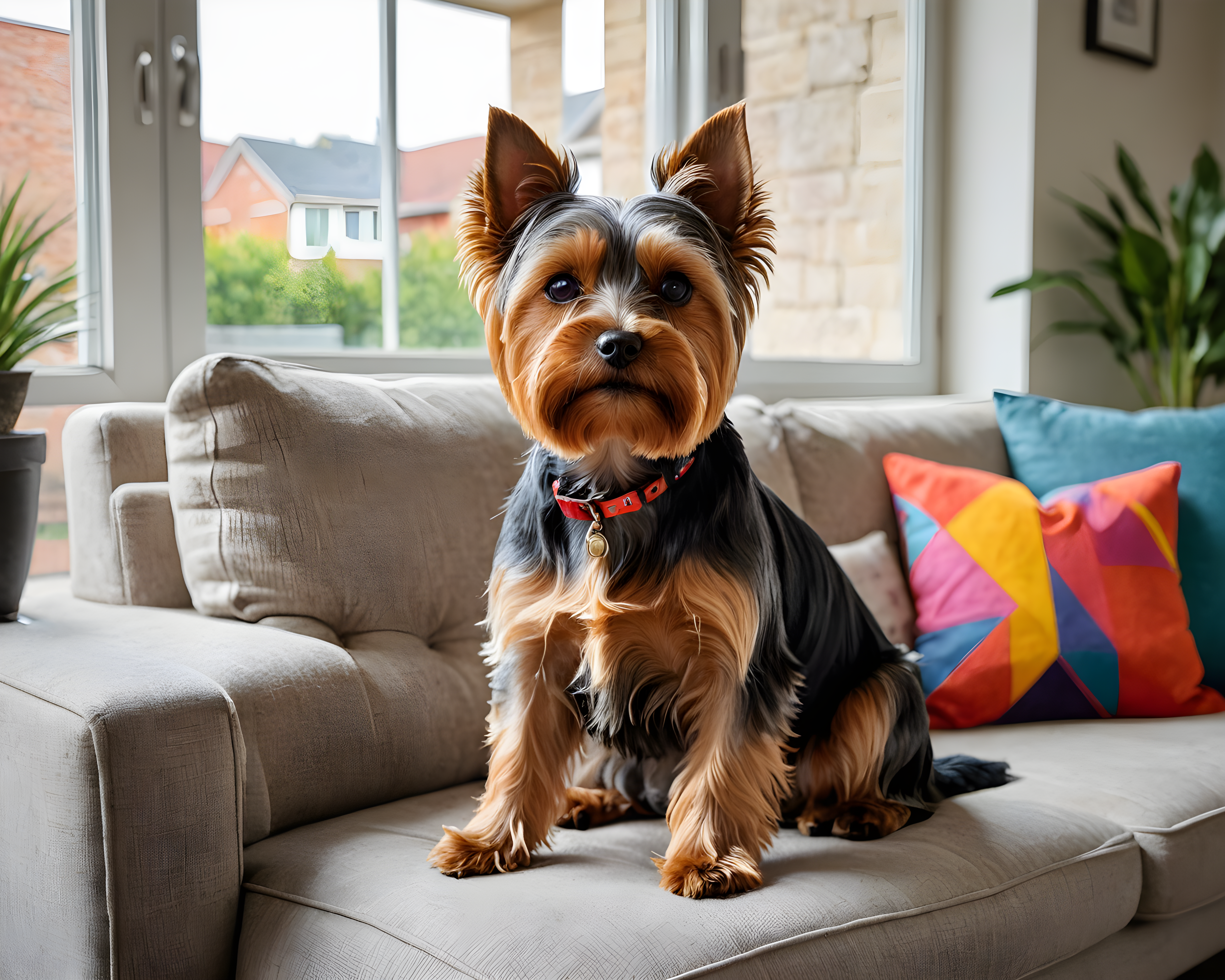 Yorkshire Terrier — Abstract (Lifestyle)