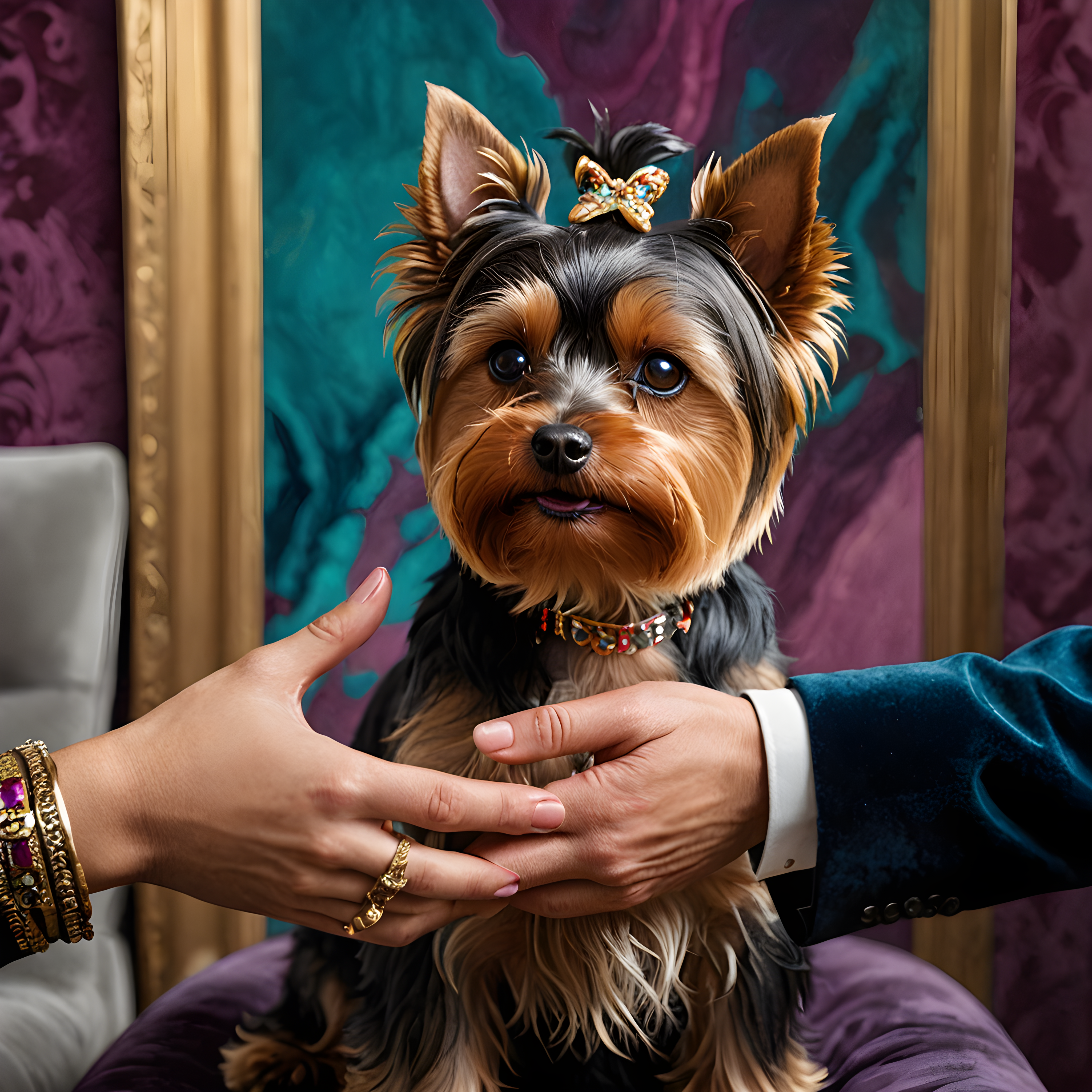 Yorkshire Terrier — Funny (Luxury)