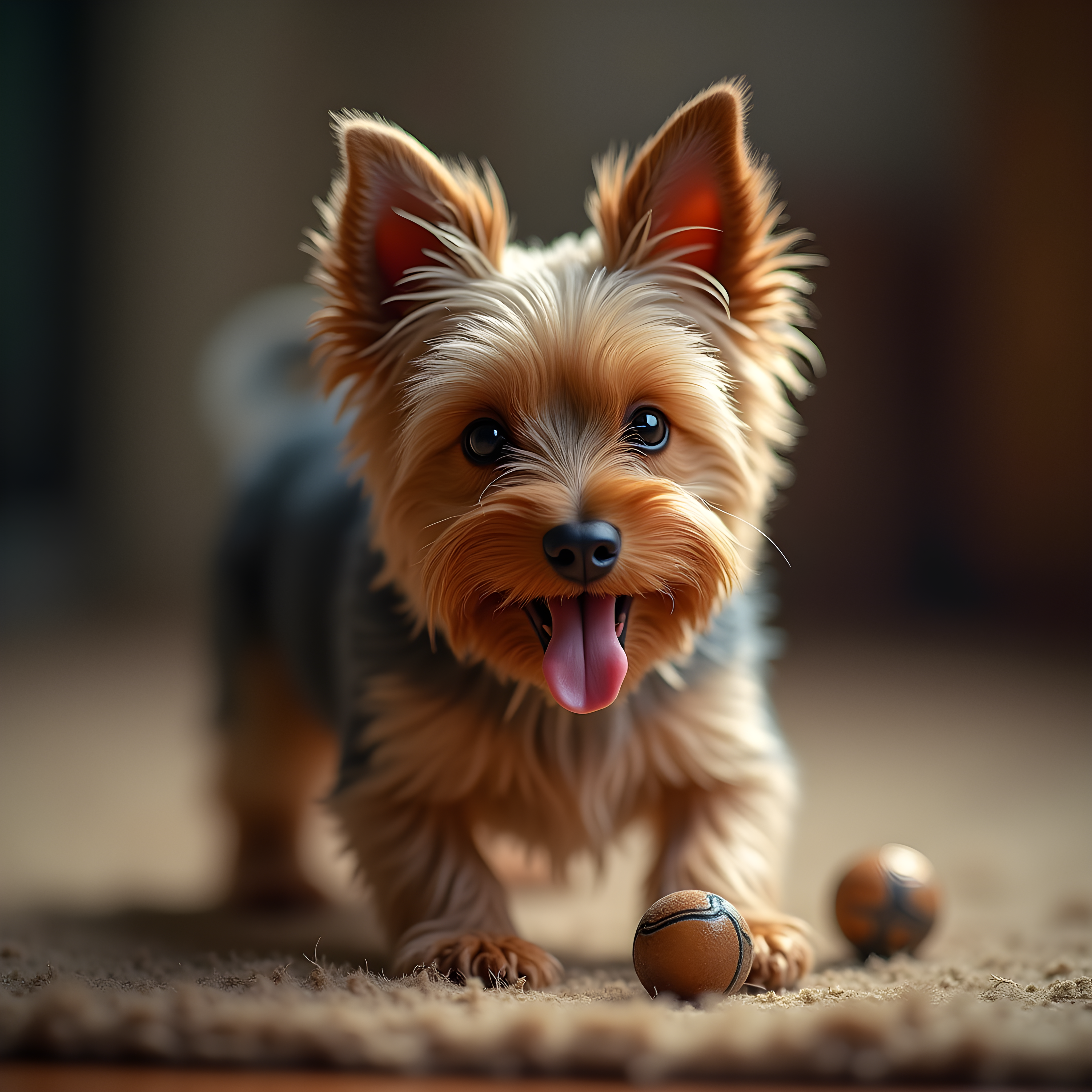 Yorkshire Terrier — Hyper-Realistic (Playful)