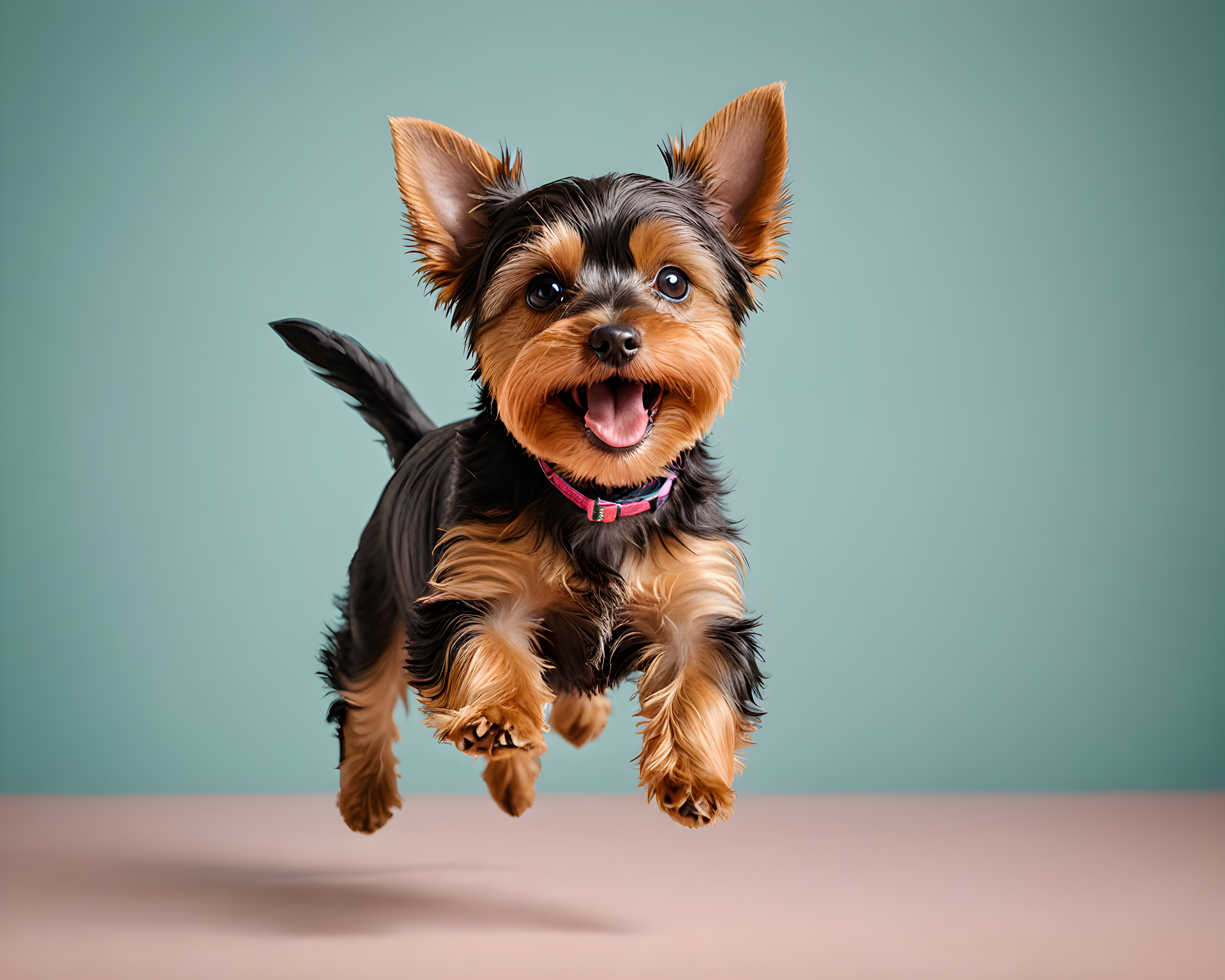 Yorkshire Terrier — Modern Aesthetic (Happy)