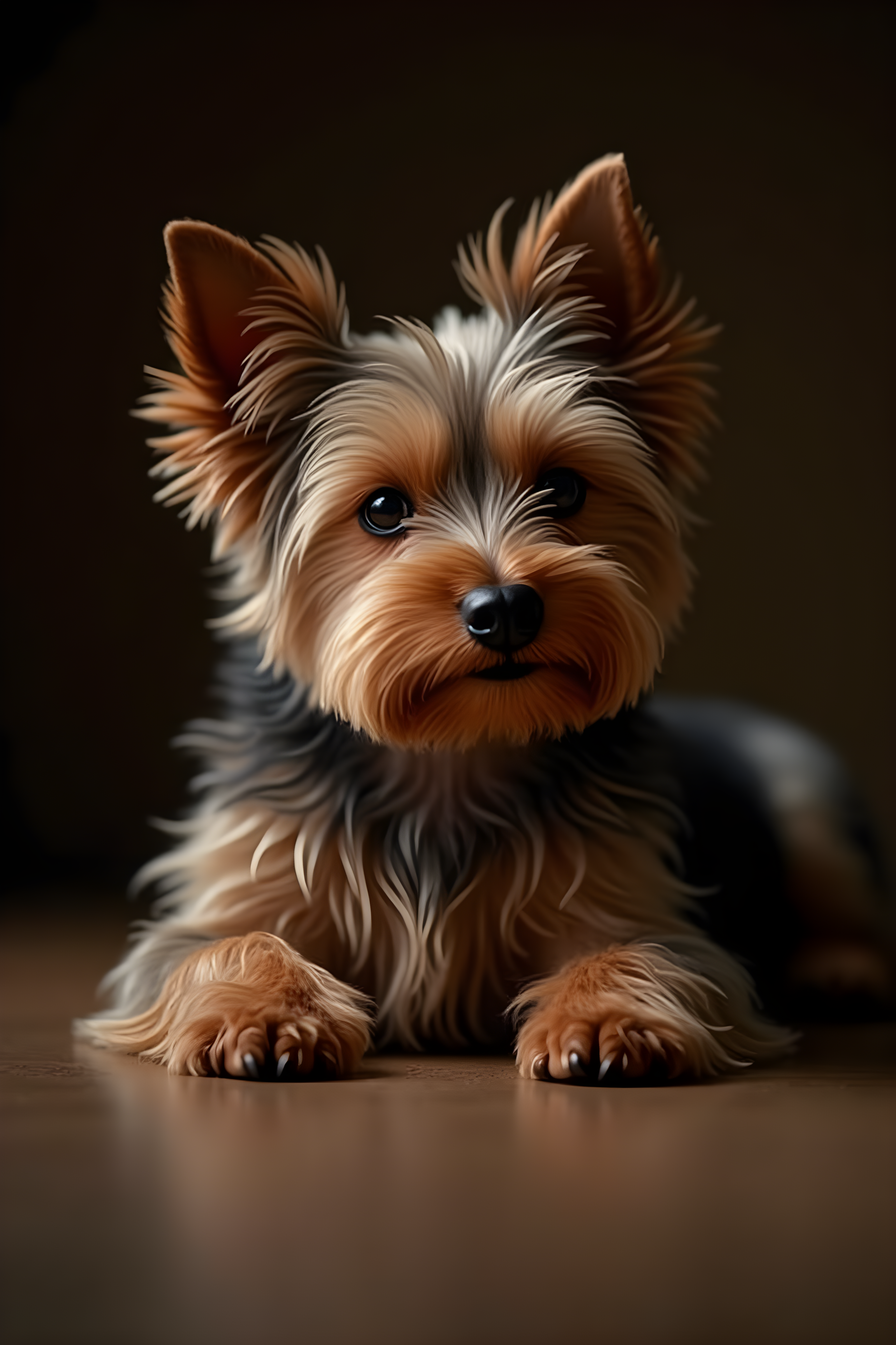 Yorkshire Terrier — Realistic (Sleepy)