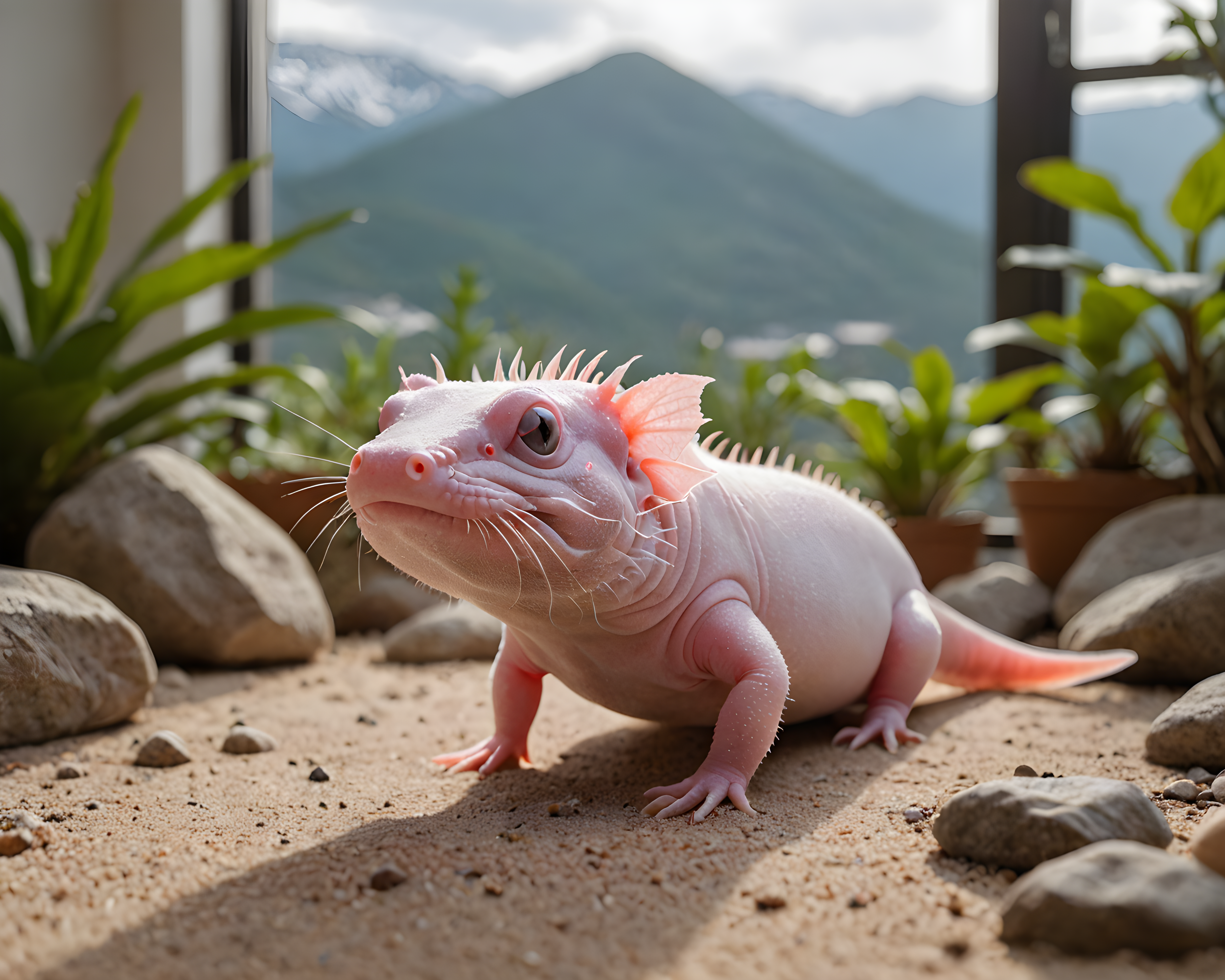 Axolotl — Modern Aesthetic (Savage)