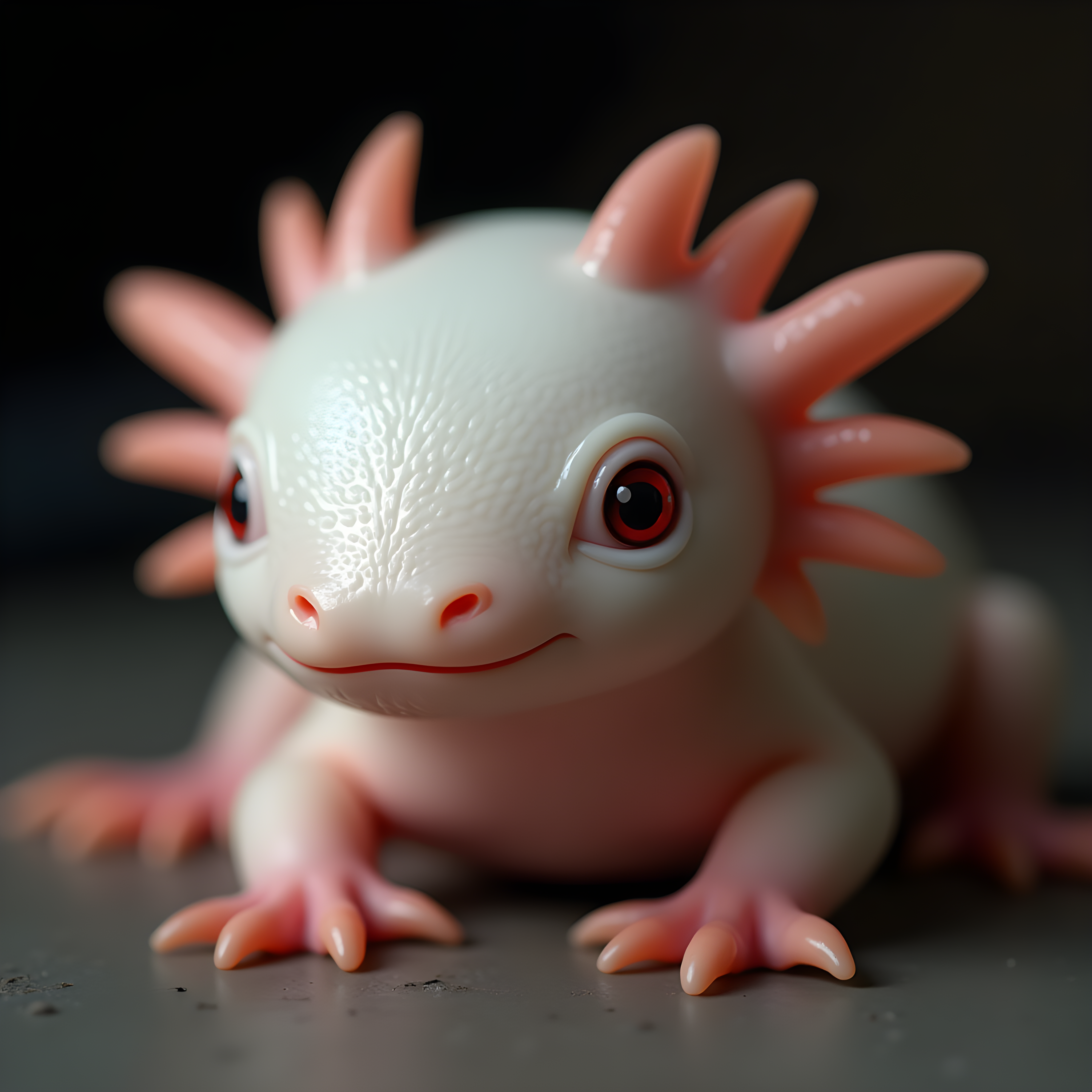 Axolotl — Realistic (Emotional)
