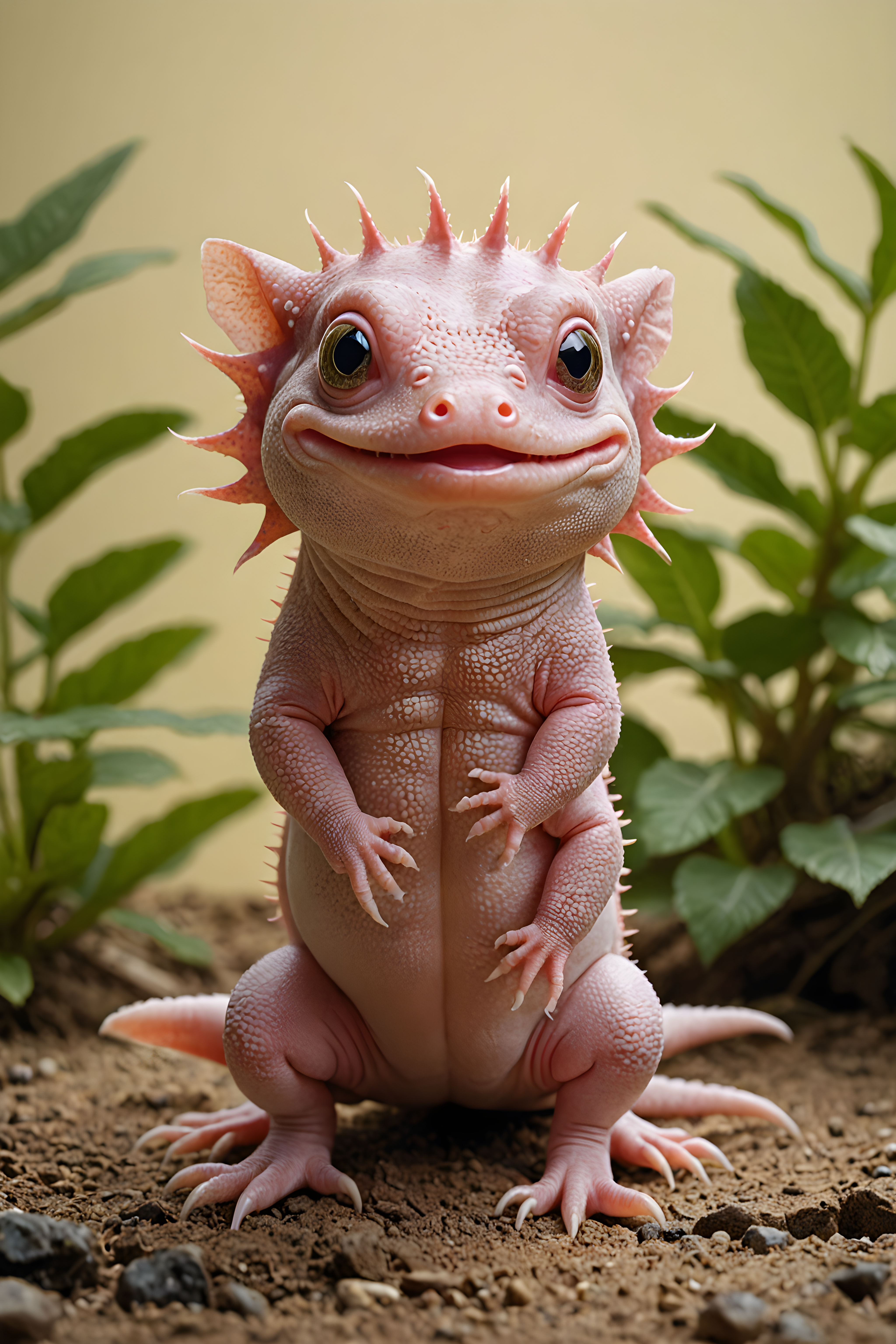 Axolotl — Retro (Funny)