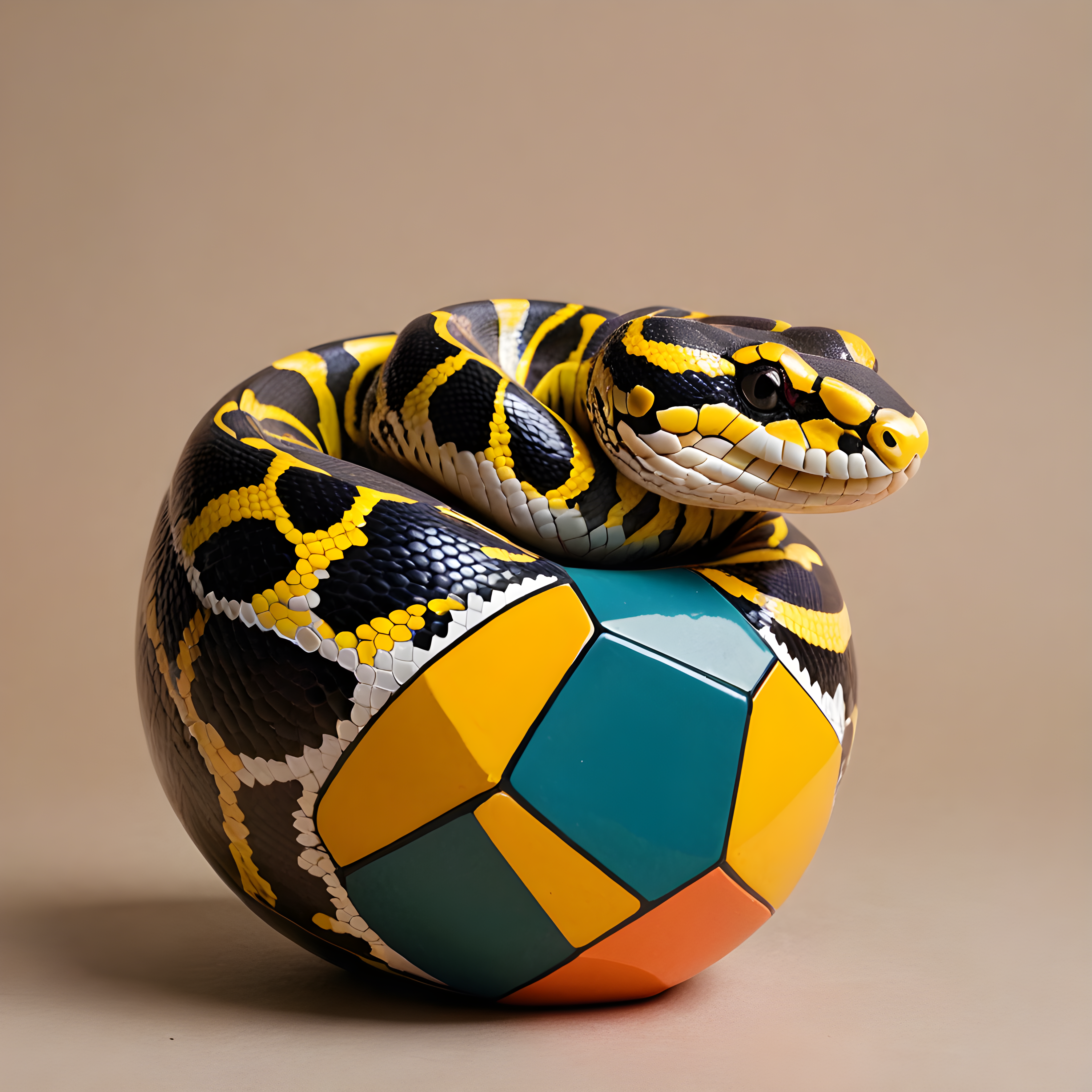 Ball Python — Abstract (Aesthetic)