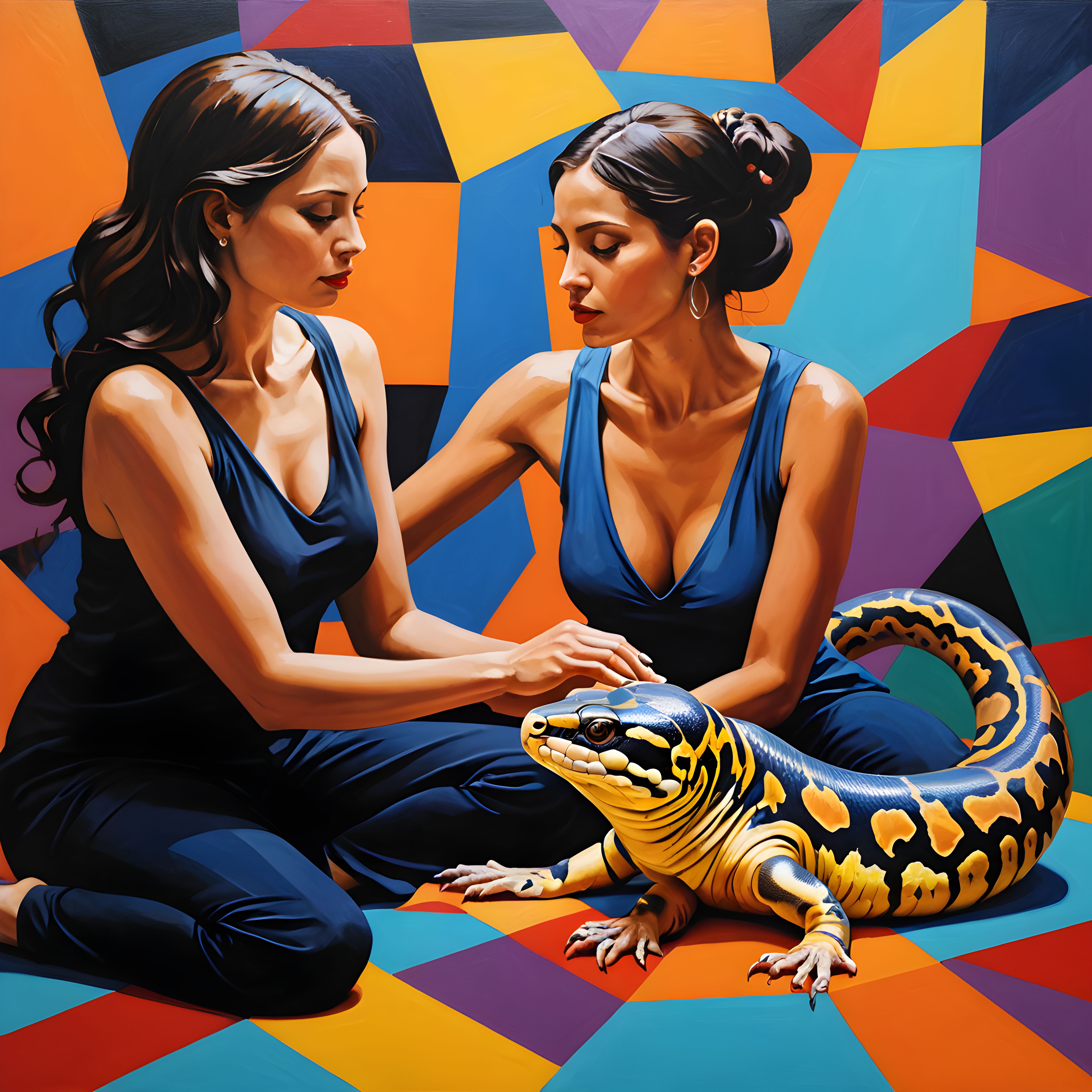 Ball Python — Abstract (Fantasy)