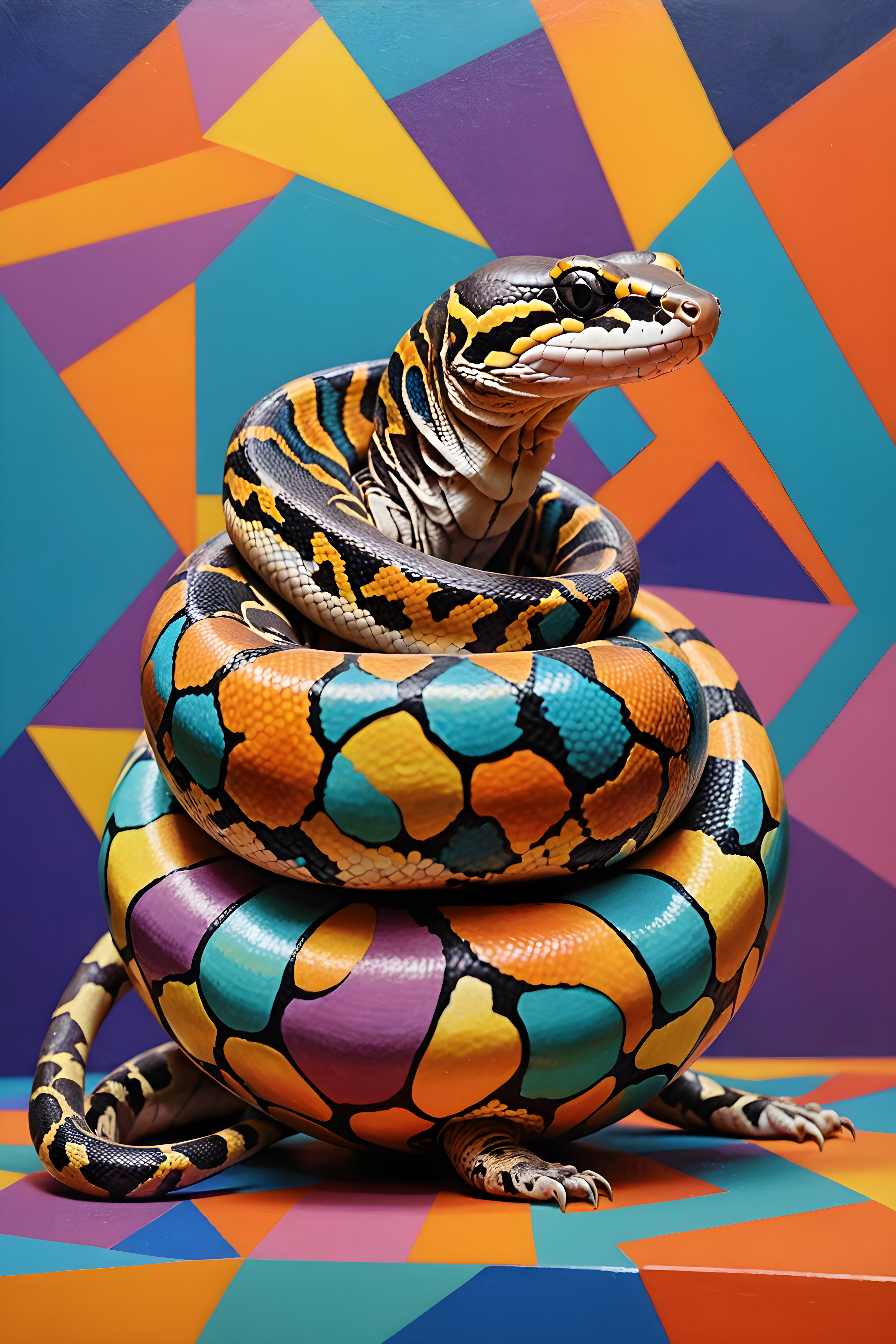 Ball Python — Abstract (Fantasy)
