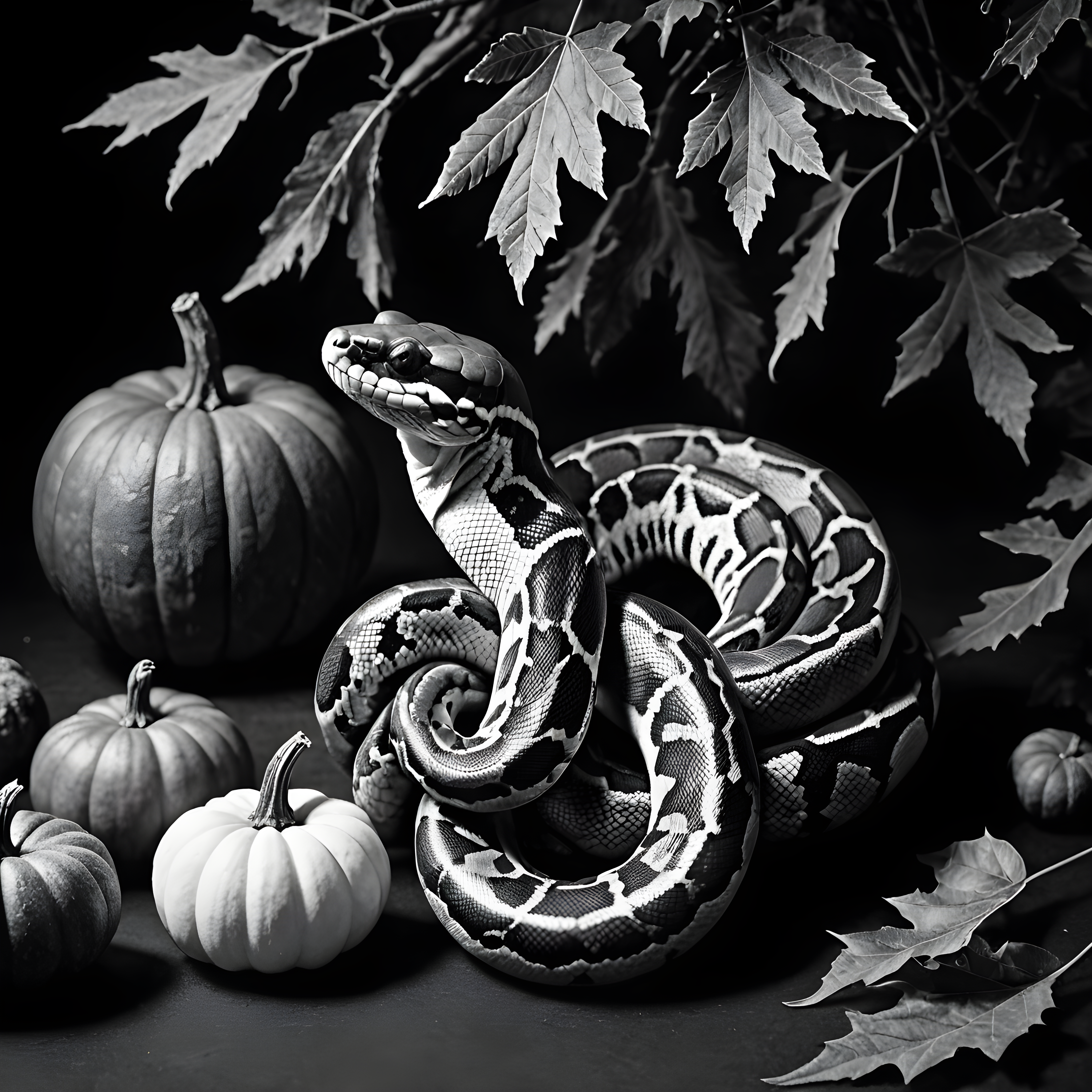 Ball Python — Black & White (Seasonal)