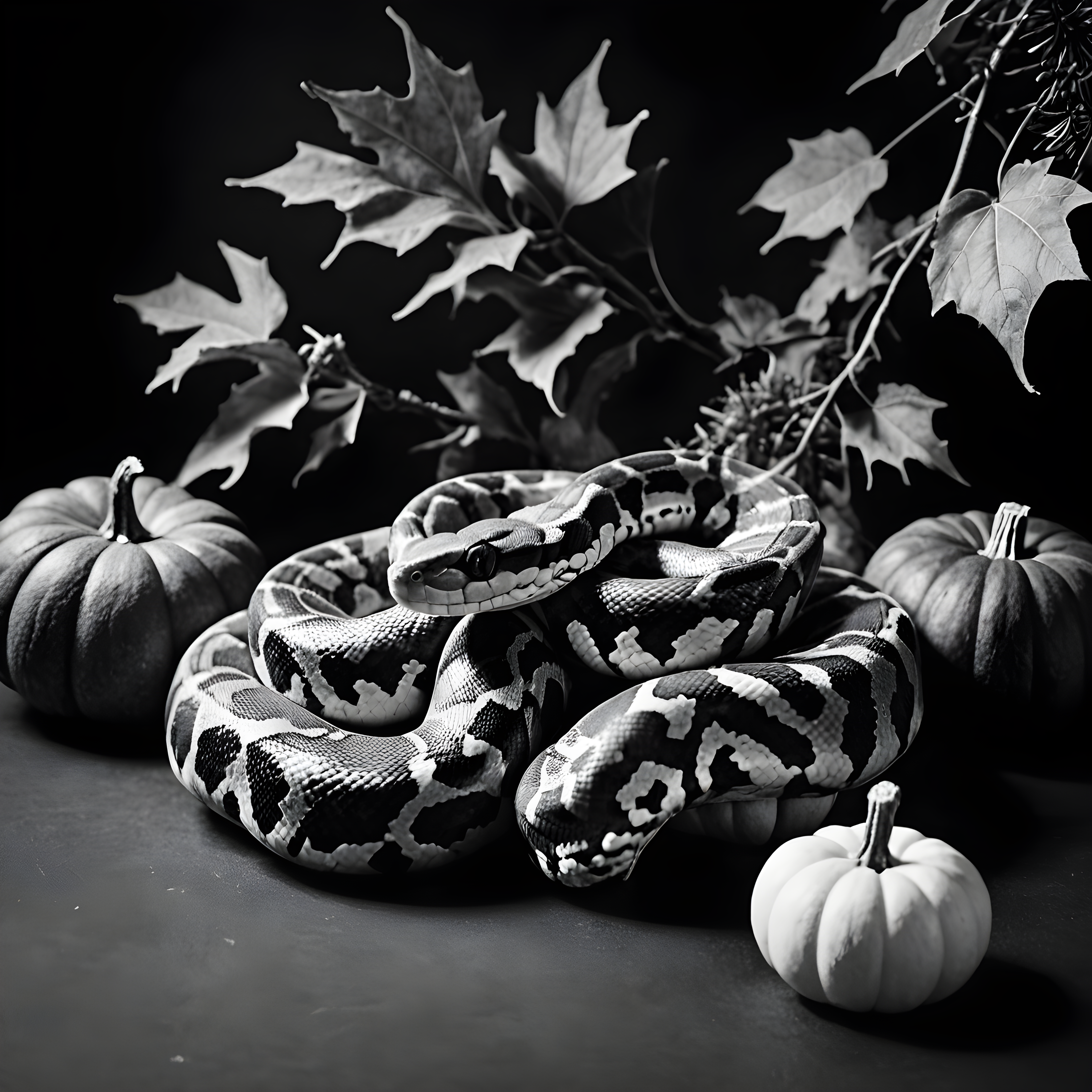 Ball Python — Black & White (Seasonal)