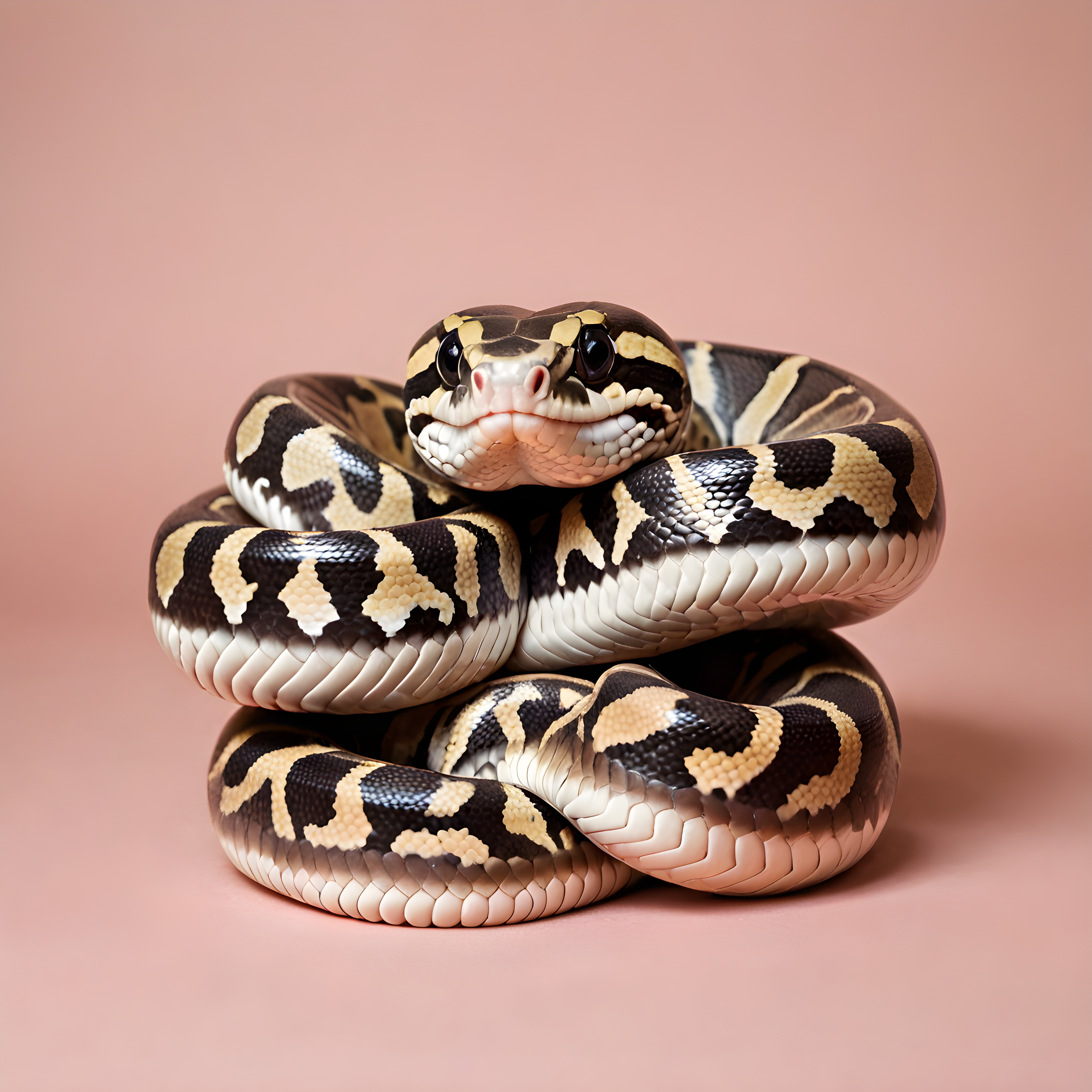 Ball Python — Modern Aesthetic (Happy)