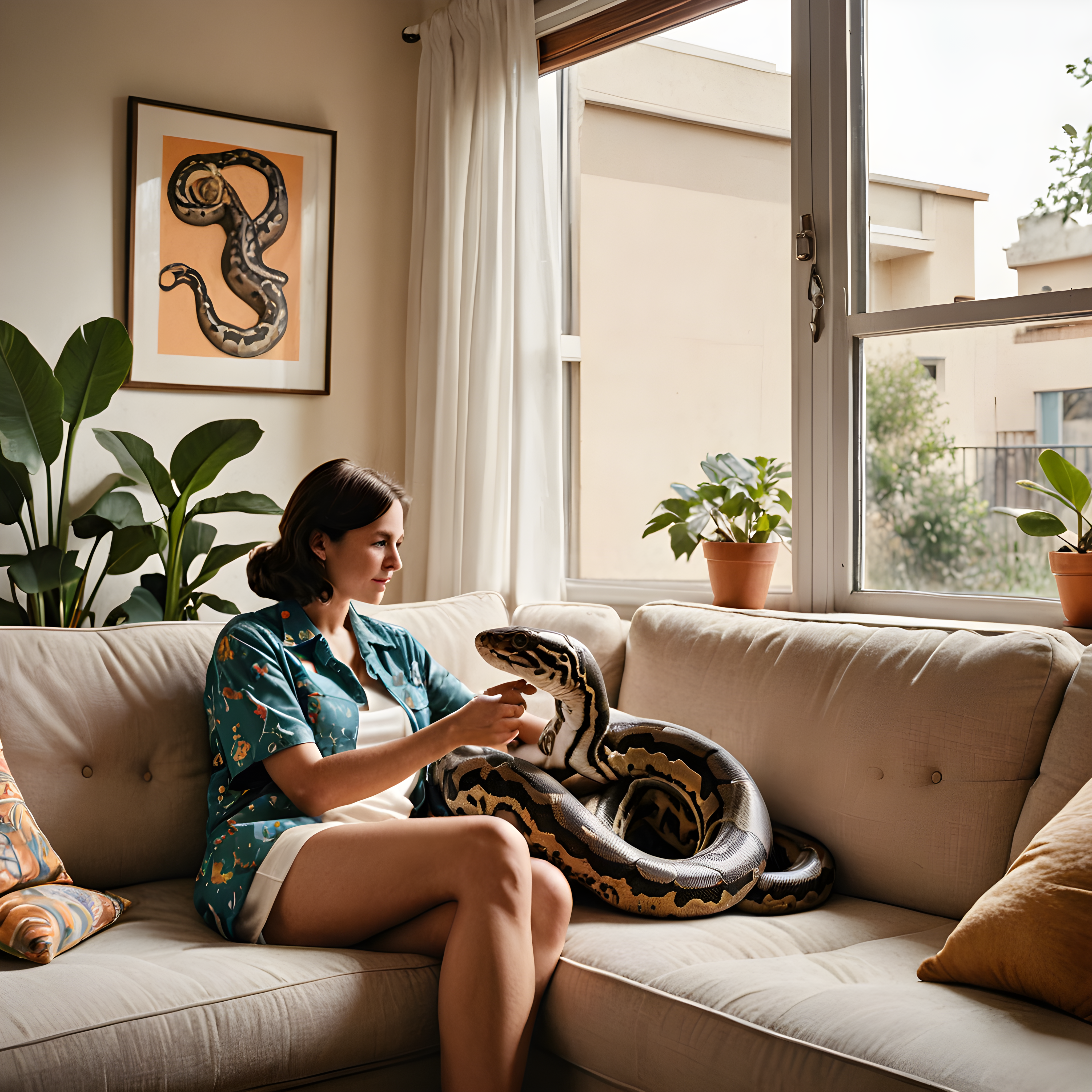 Ball Python — Retro (Lifestyle)