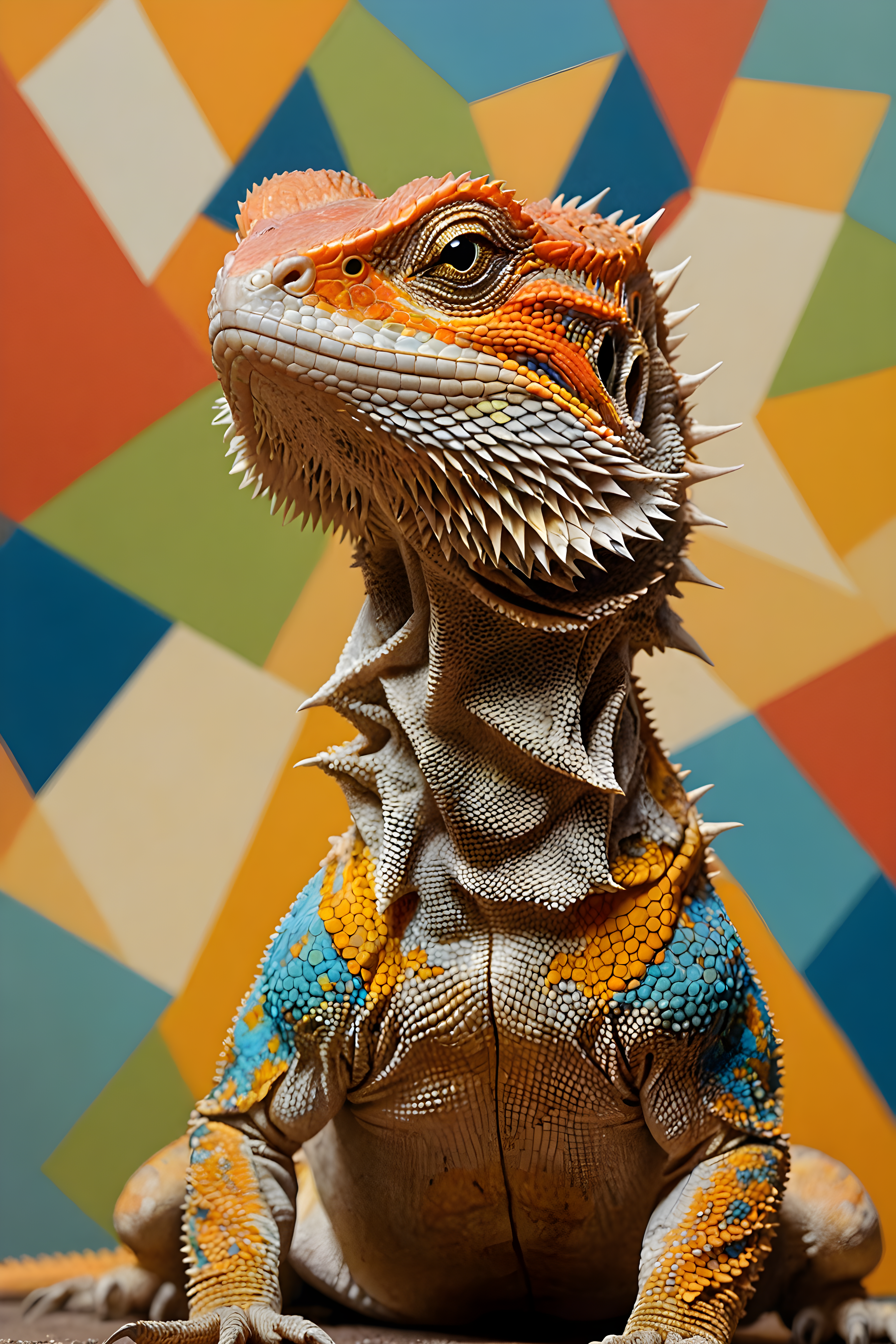 Bearded Dragon — Abstract (Emotional)