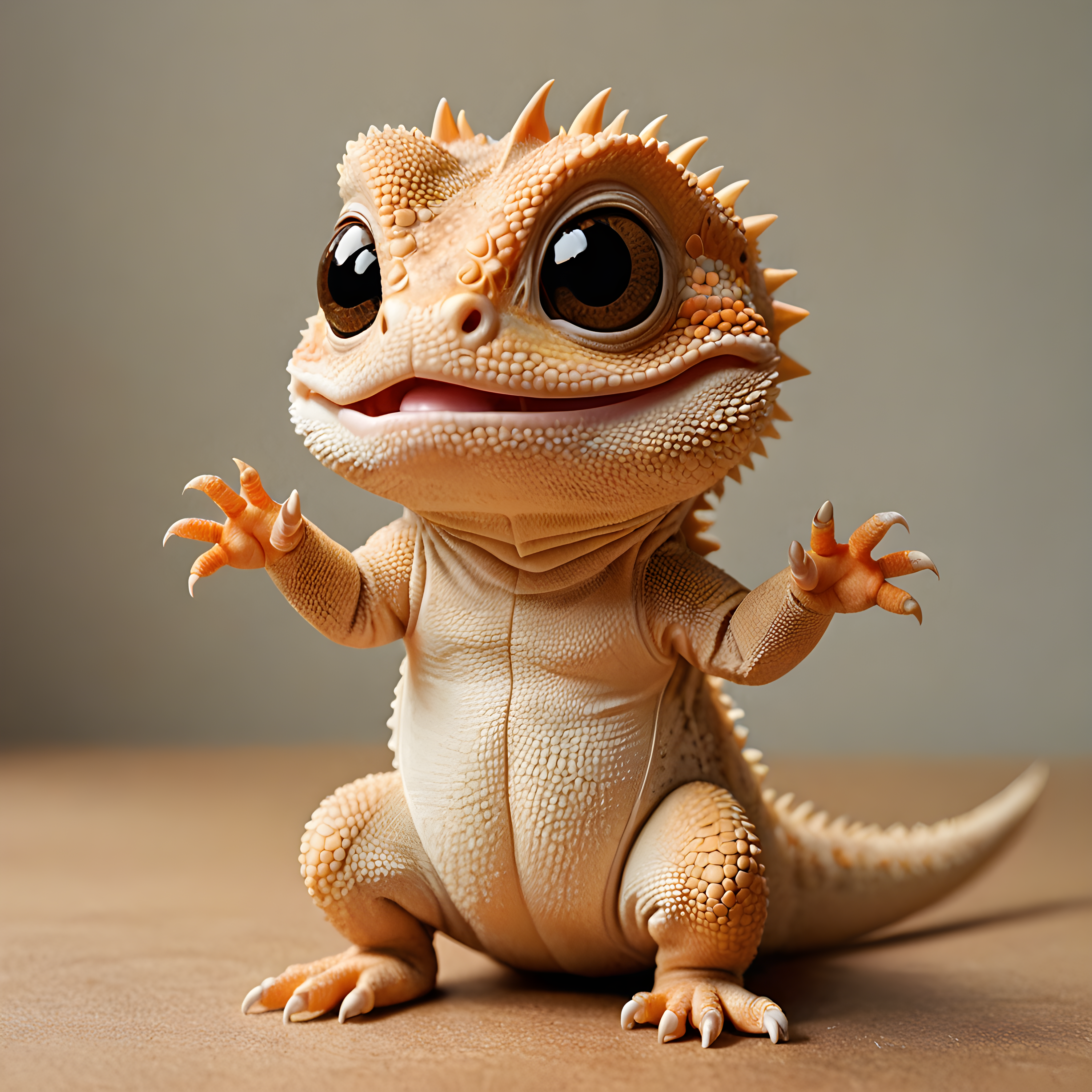 Bearded Dragon — Cartoon / Kawaii (Funny)