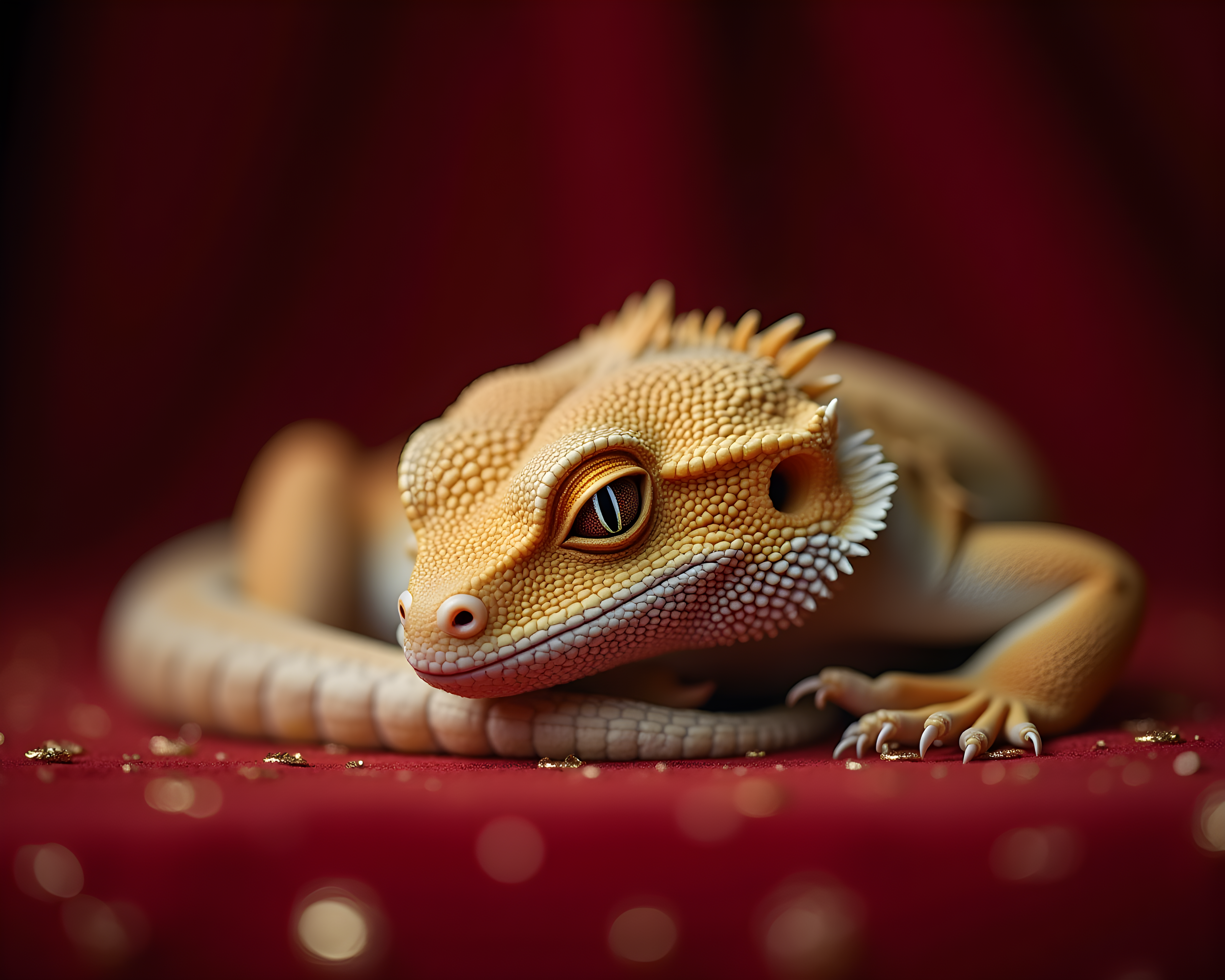Bearded Dragon — Luxury (Sleepy)