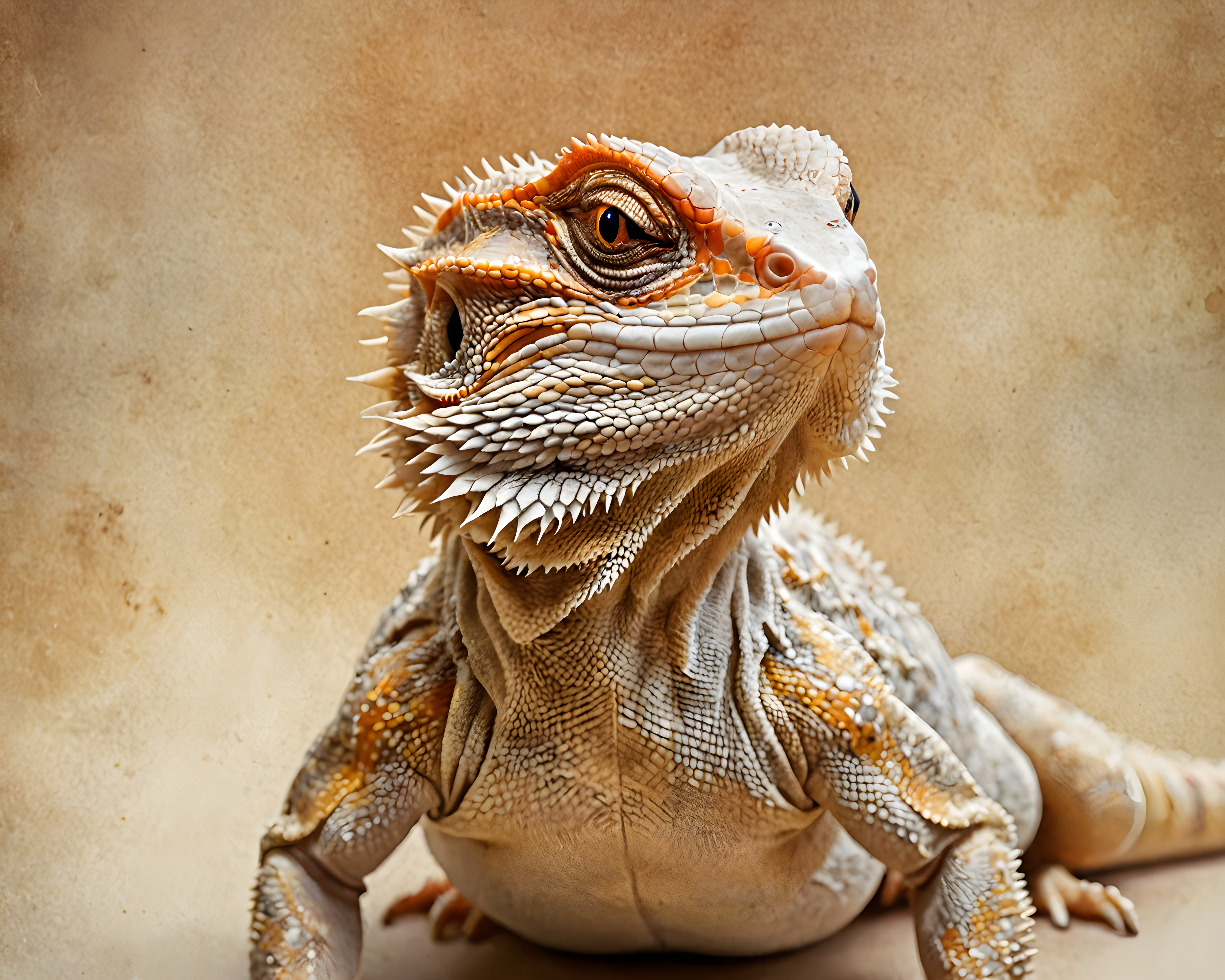 Bearded Dragon — Watercolor (Savage)