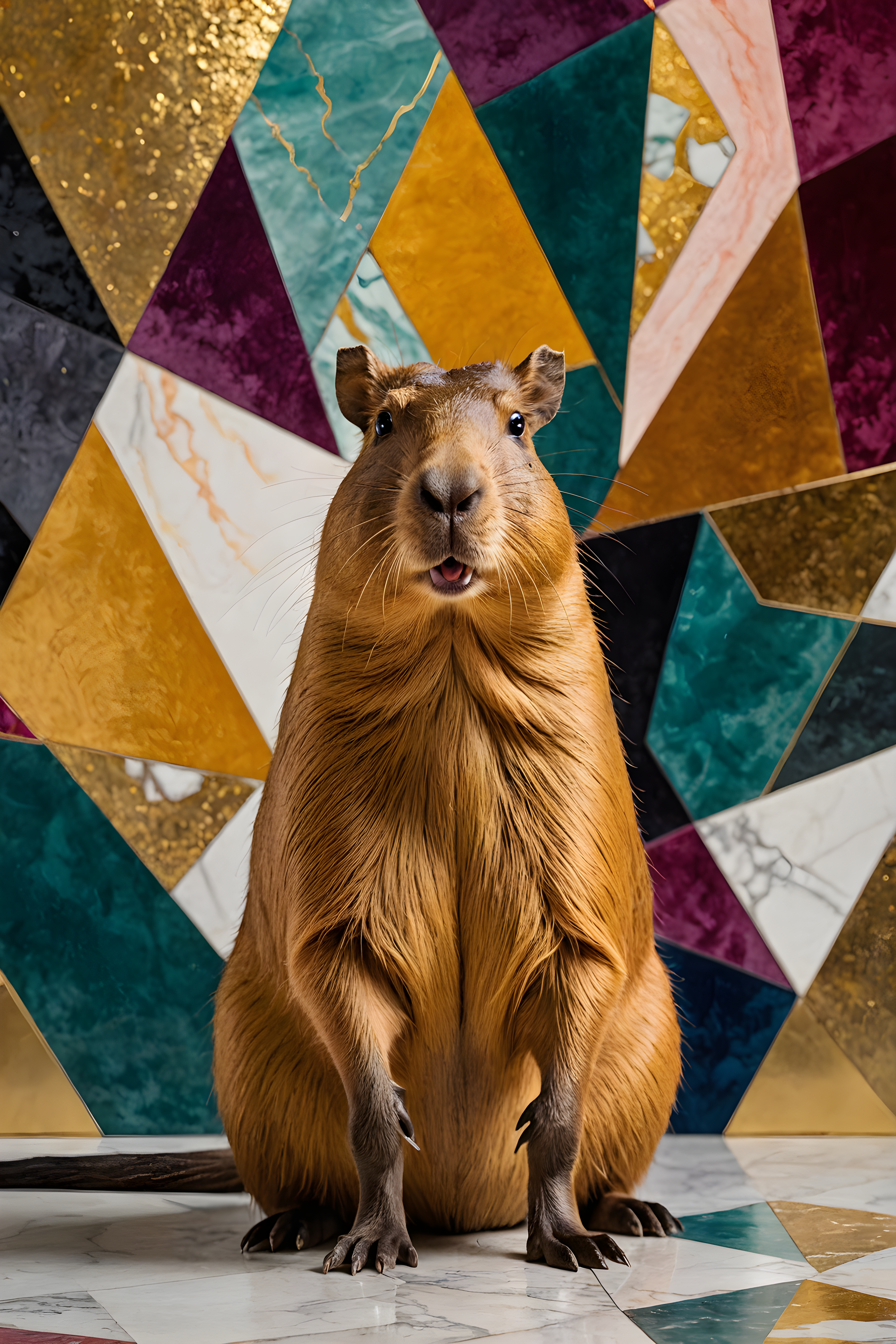 Capybara — Abstract (Luxury)