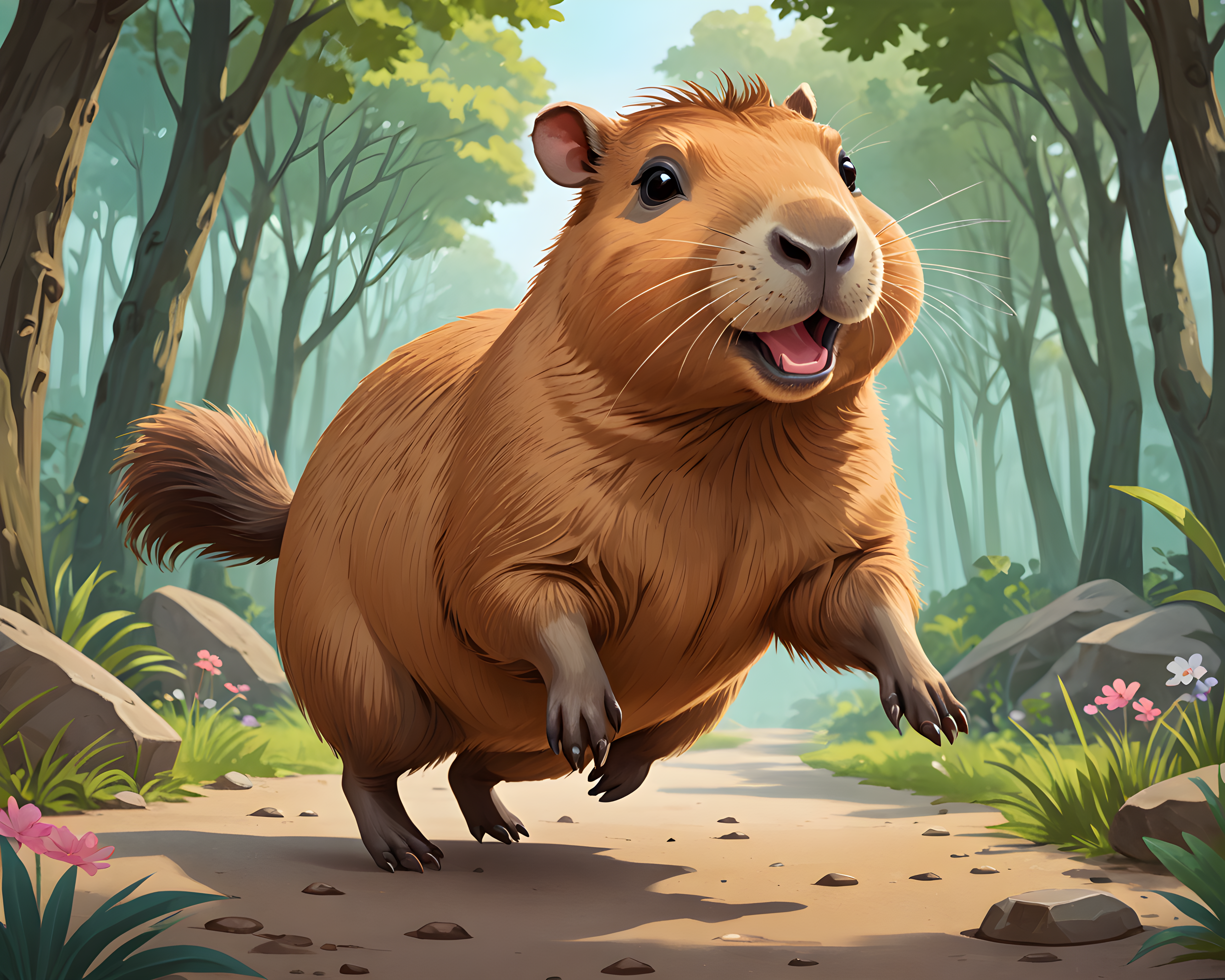 Capybara — Cartoon / Kawaii (Fantasy)