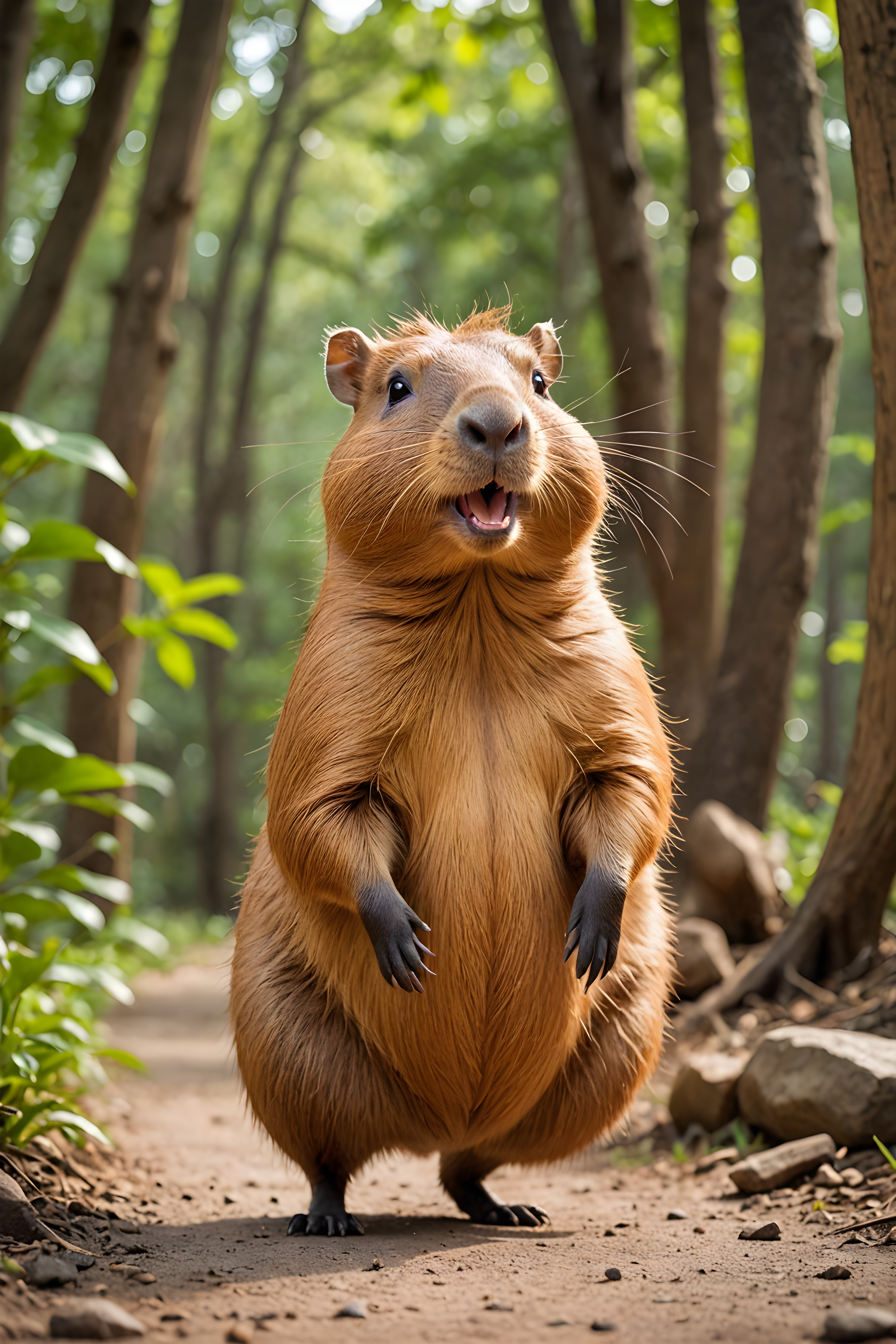 Capybara — Cartoon / Kawaii (Savage)