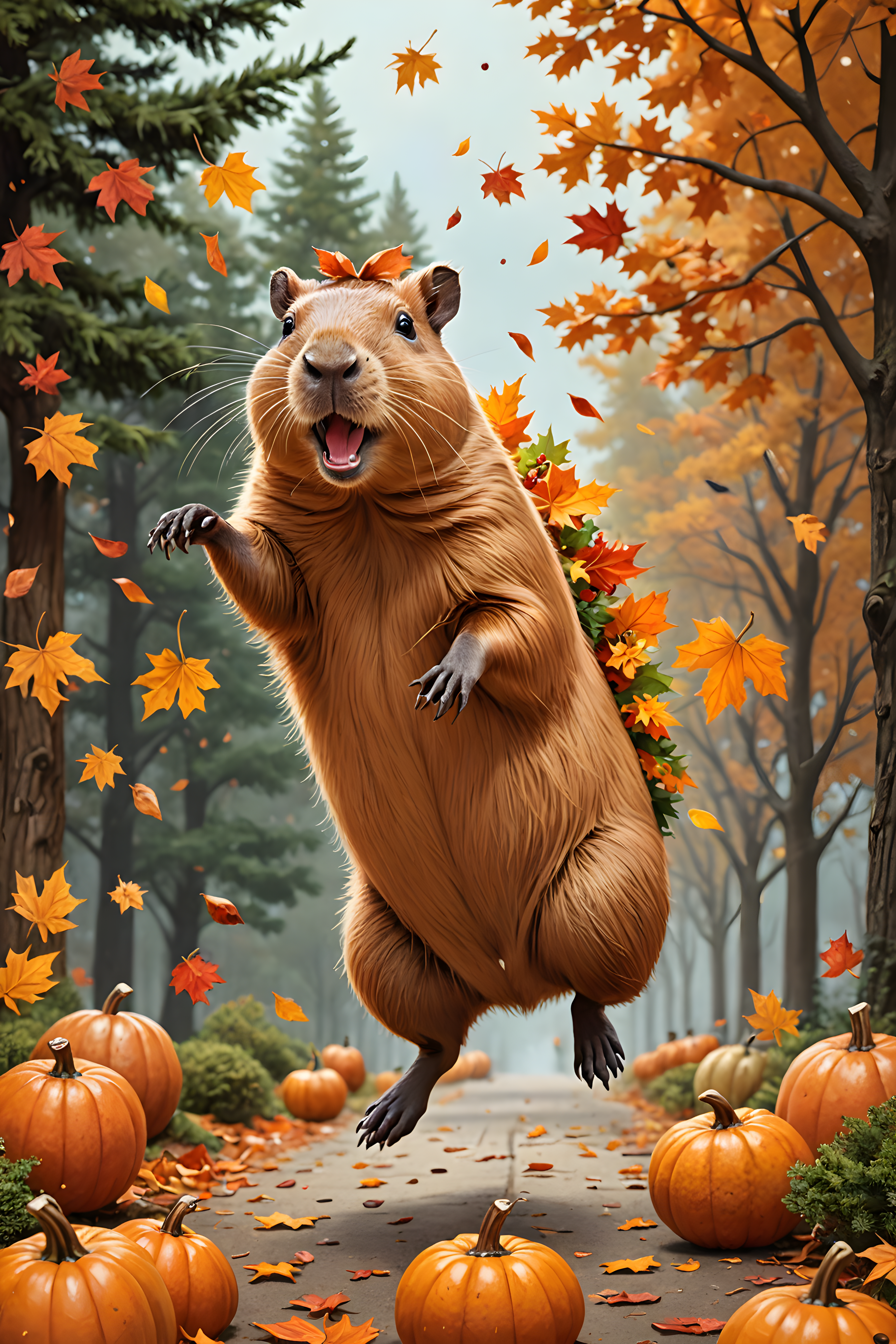 Capybara — Funny (Seasonal)