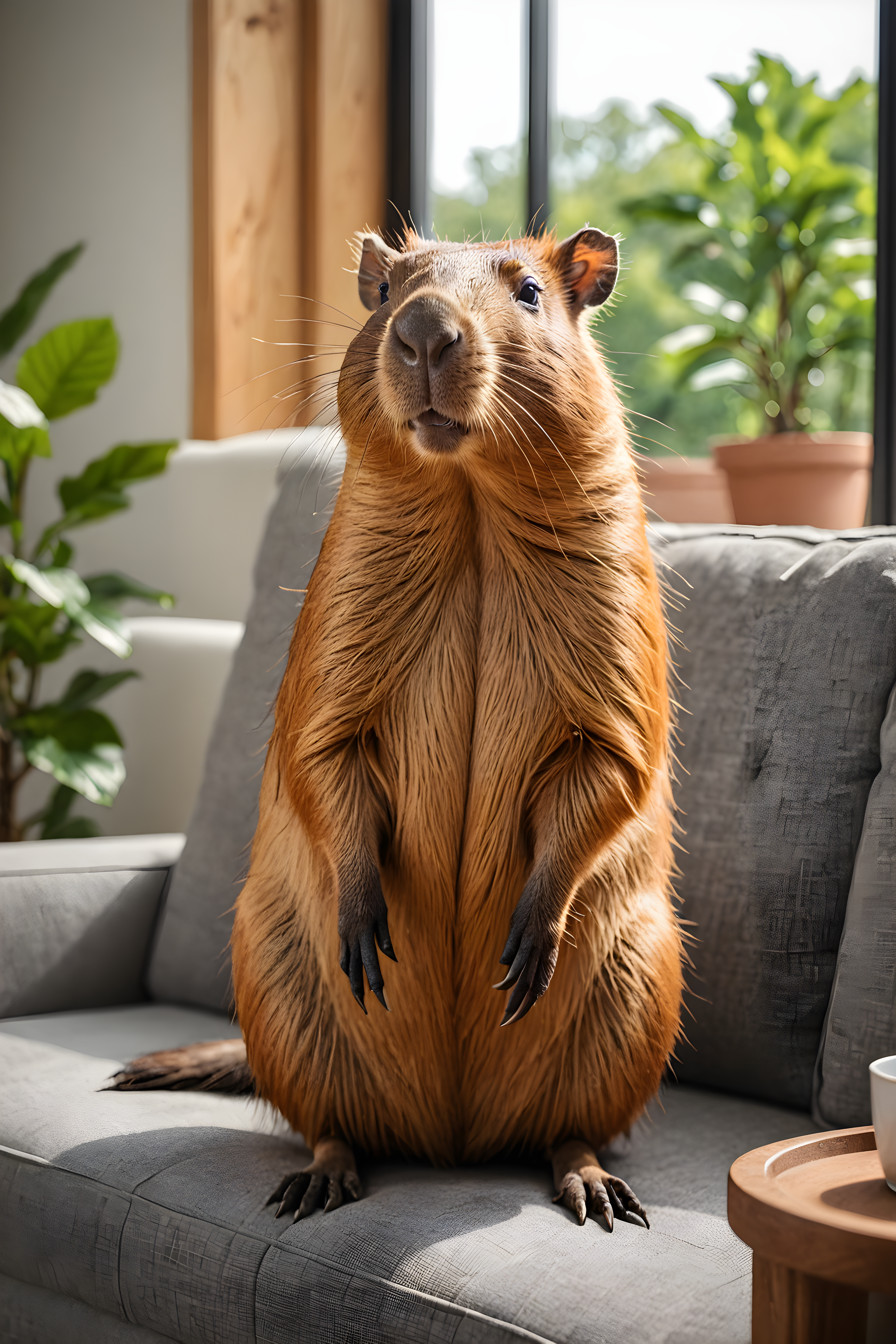 Capybara — Line Art (Lifestyle)