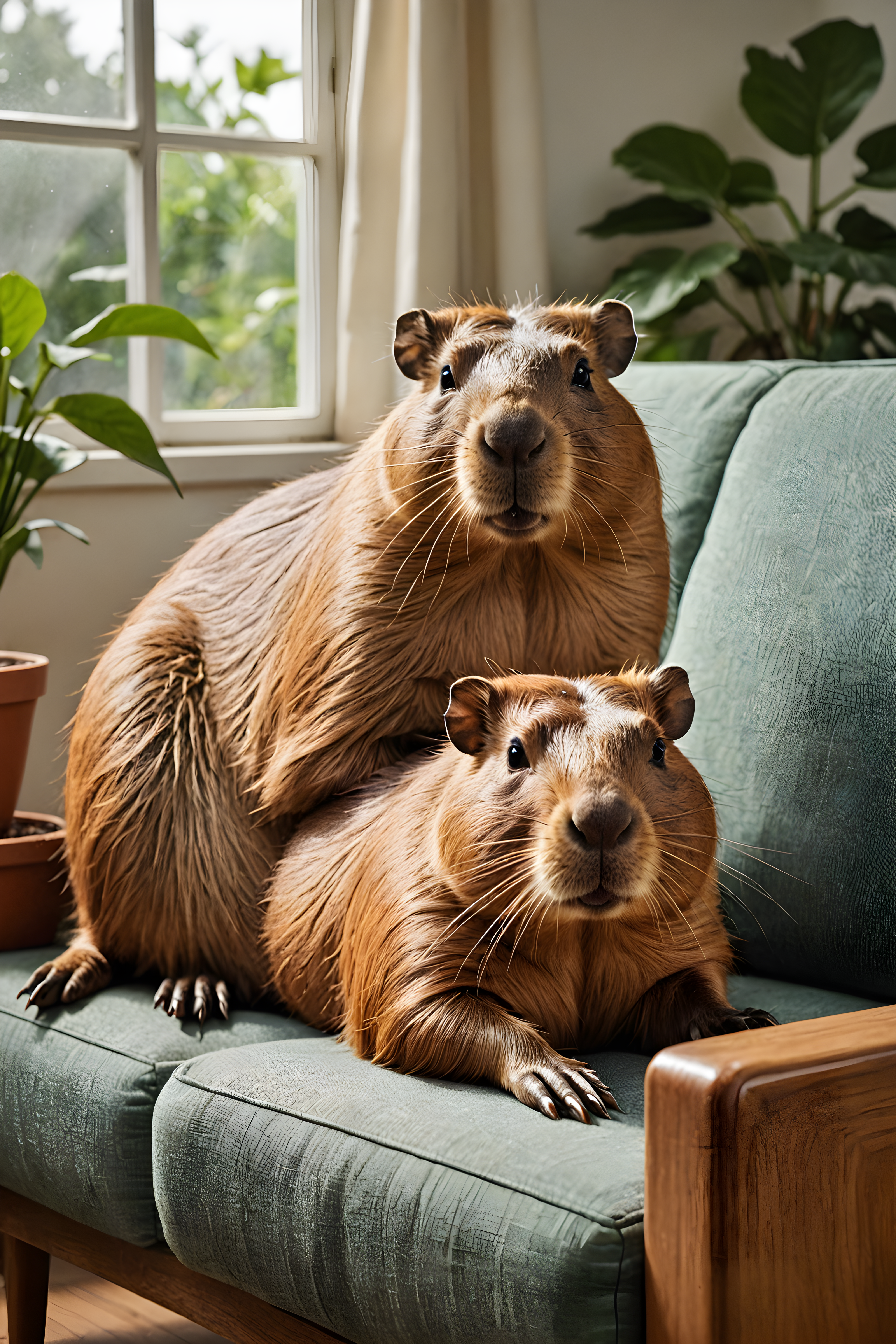 Capybara — Retro (Lifestyle)
