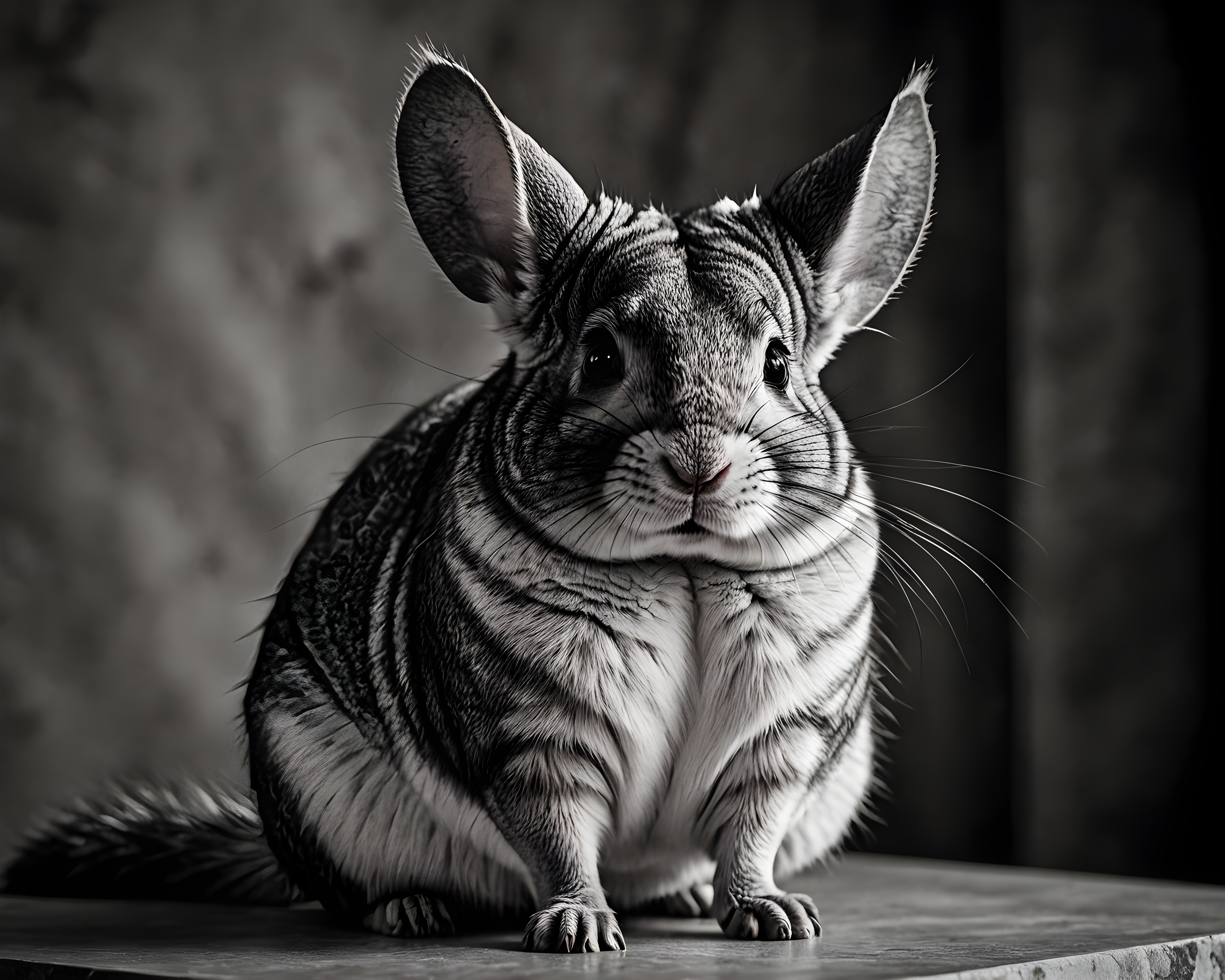 Chinchilla — Black & White (Luxury)