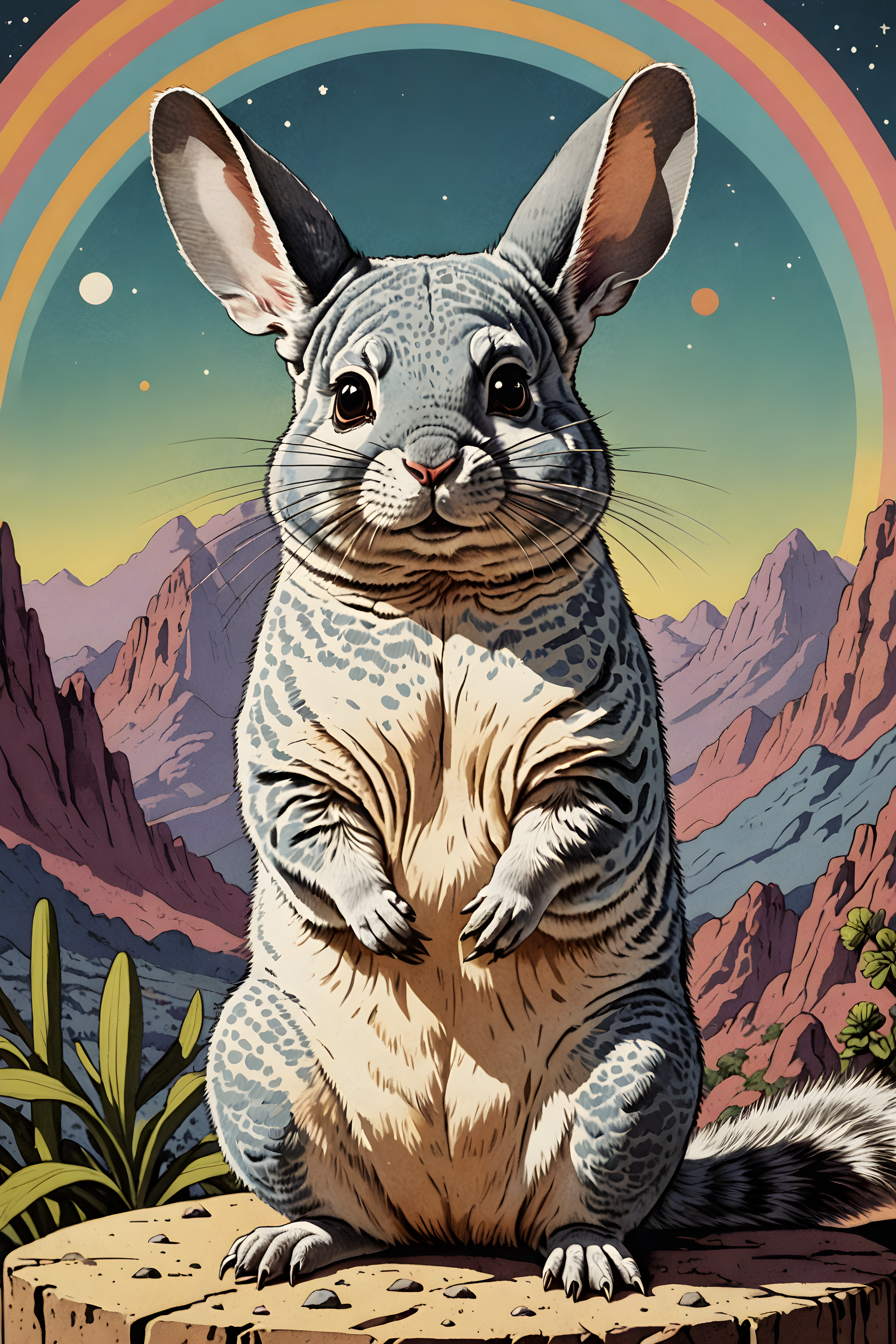 Chinchilla — Retro (Fantasy)