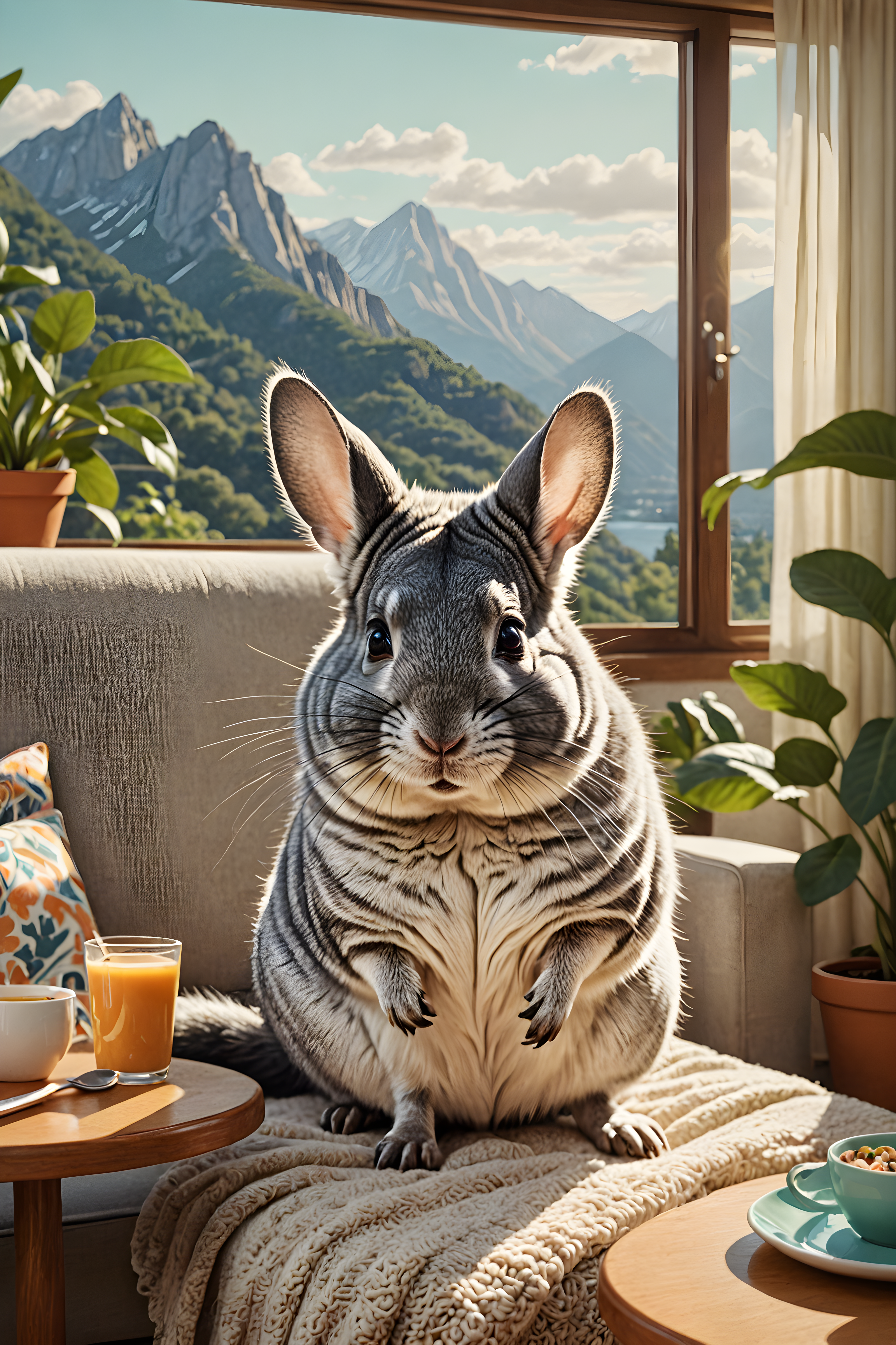 Chinchilla — Retro (Lifestyle)