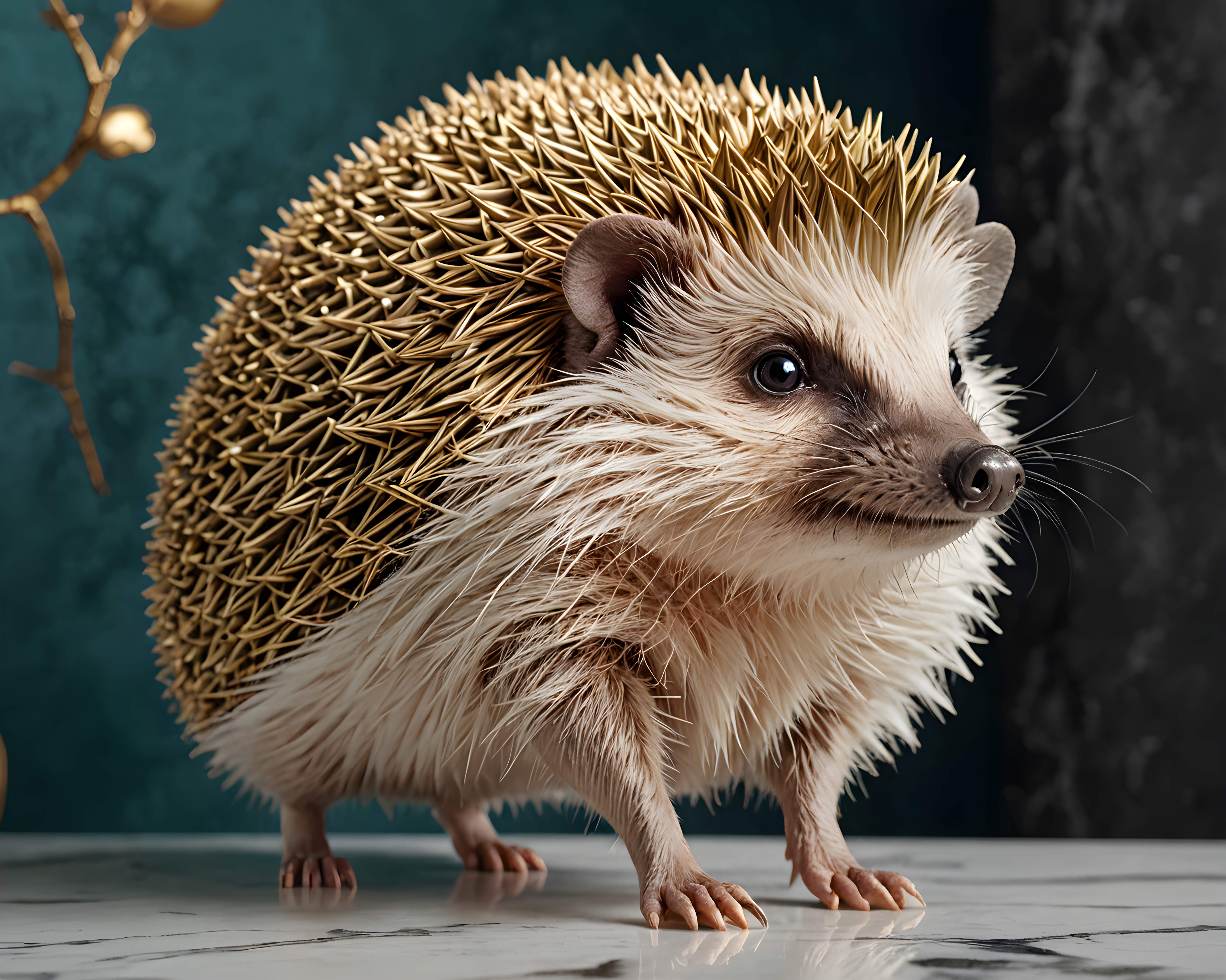 Hedgehog — Line Art (Luxury)