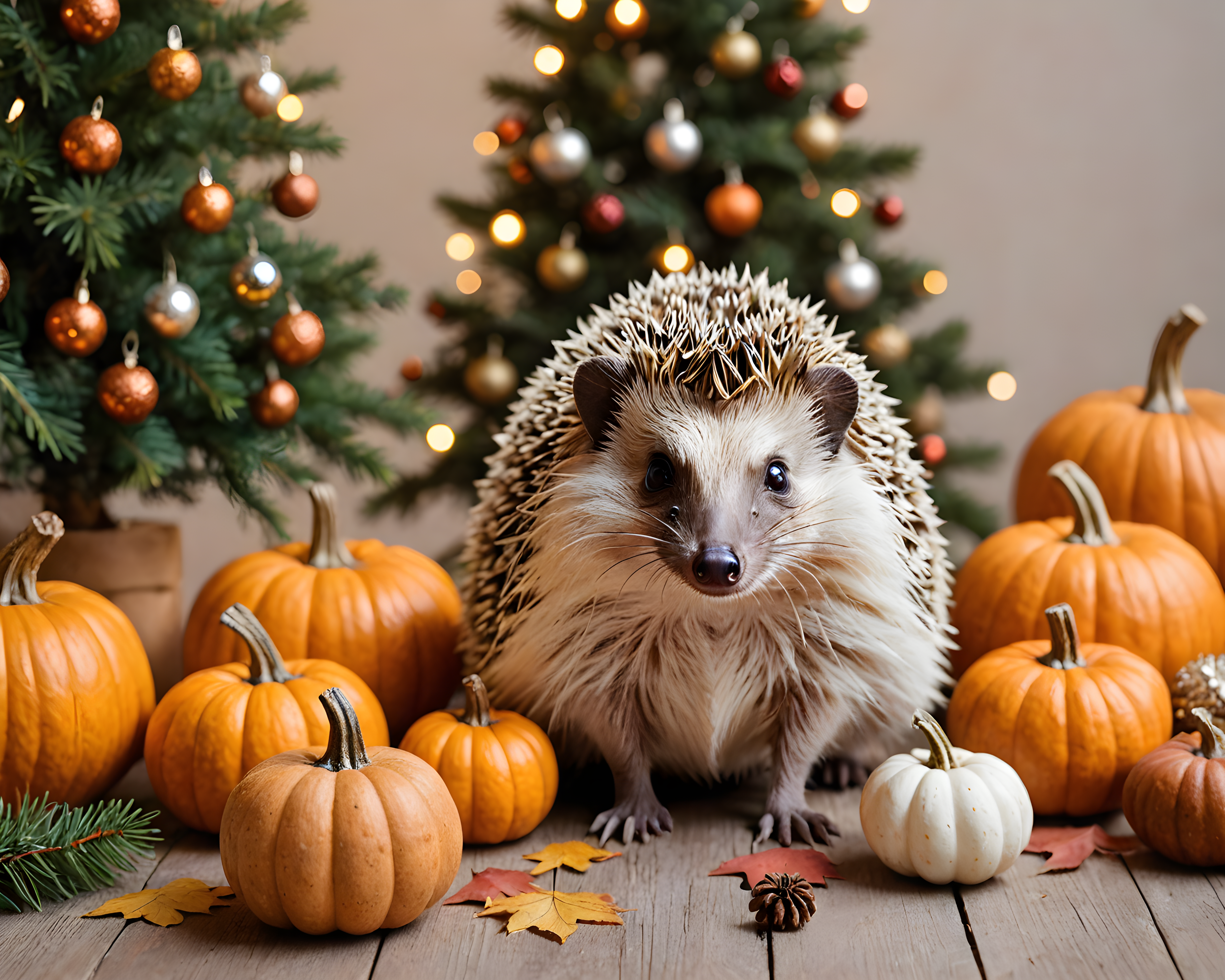 Hedgehog — Modern Aesthetic (Seasonal)