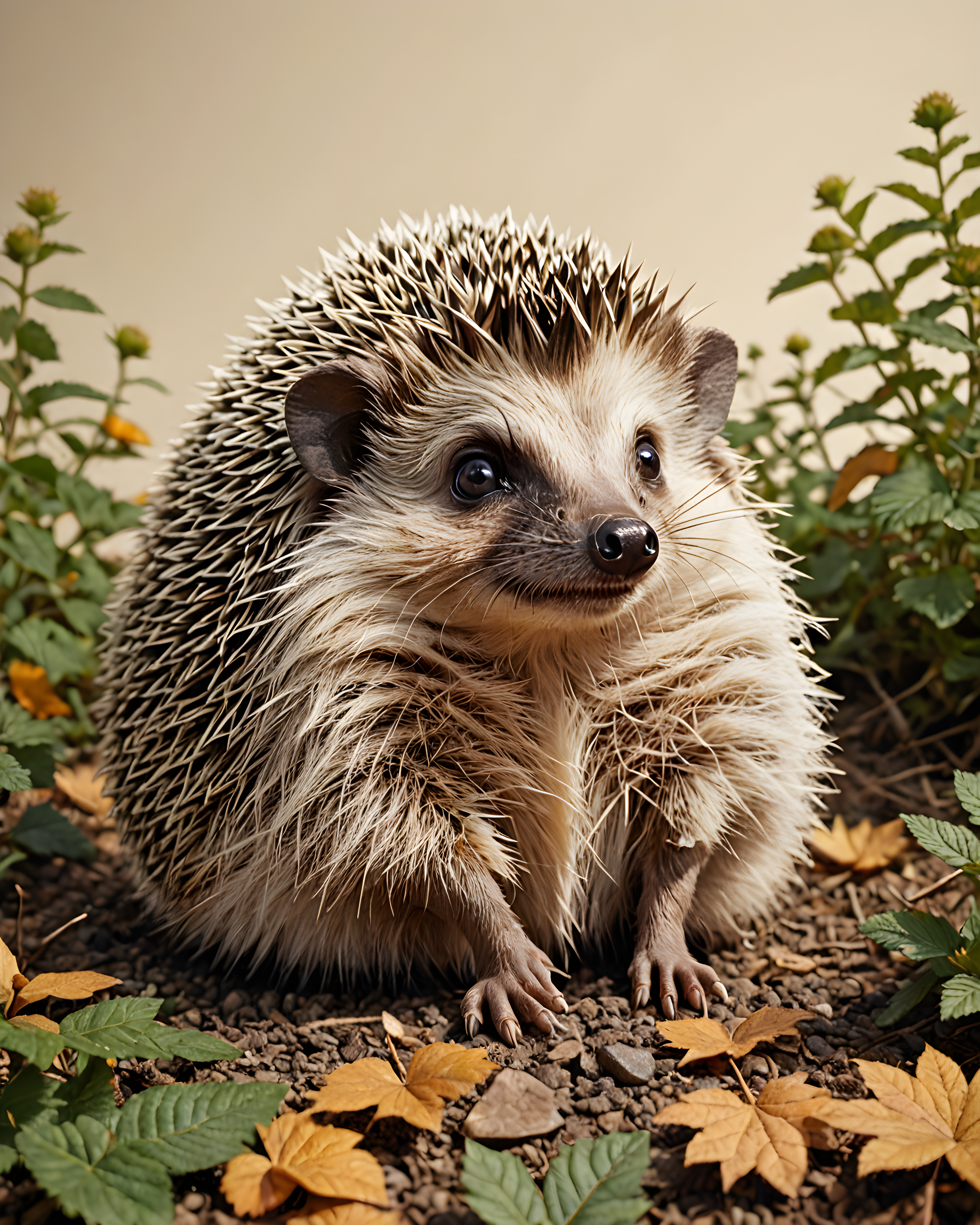 Hedgehog — Retro (Funny)