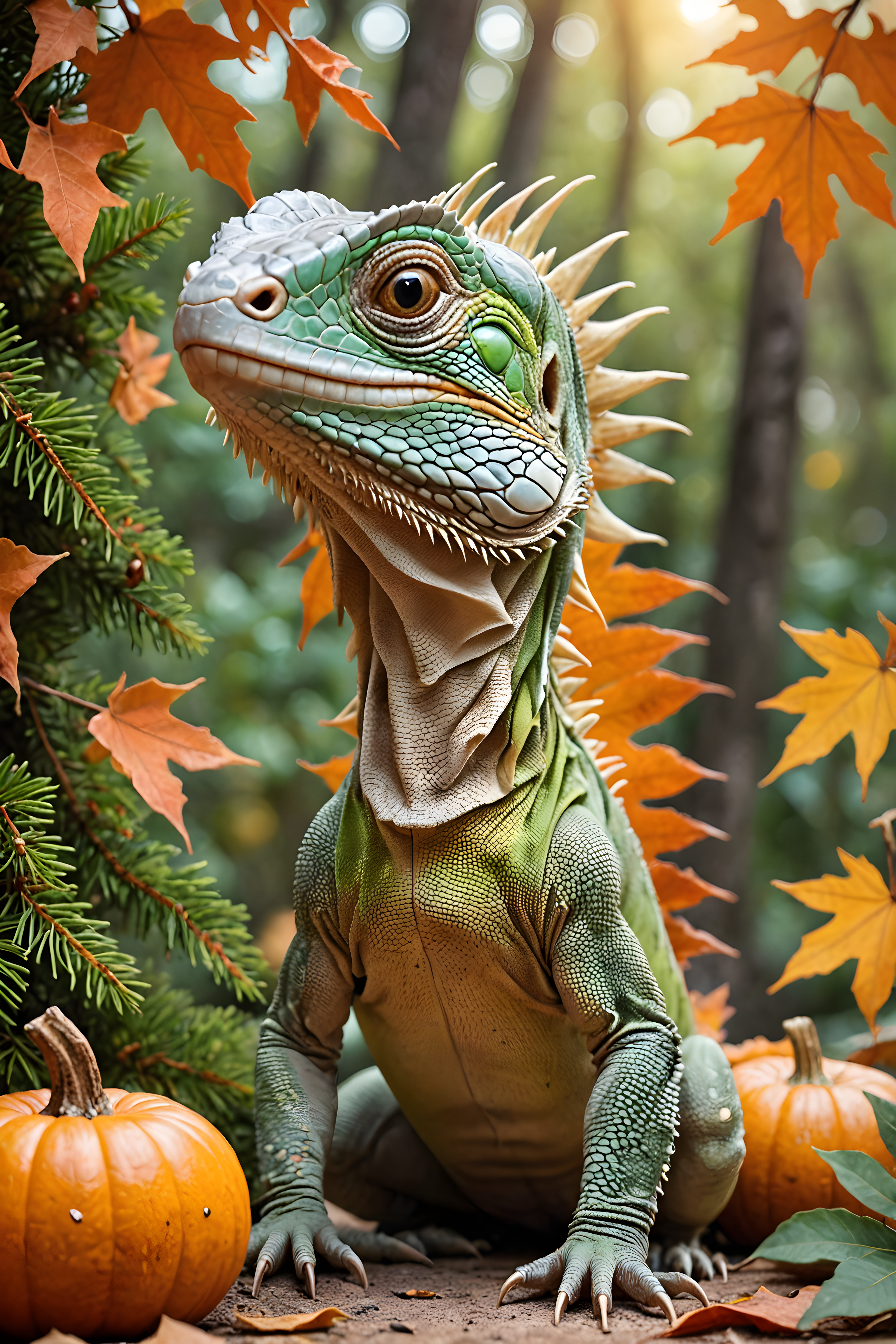 Iguana — Cartoon / Kawaii (Seasonal)